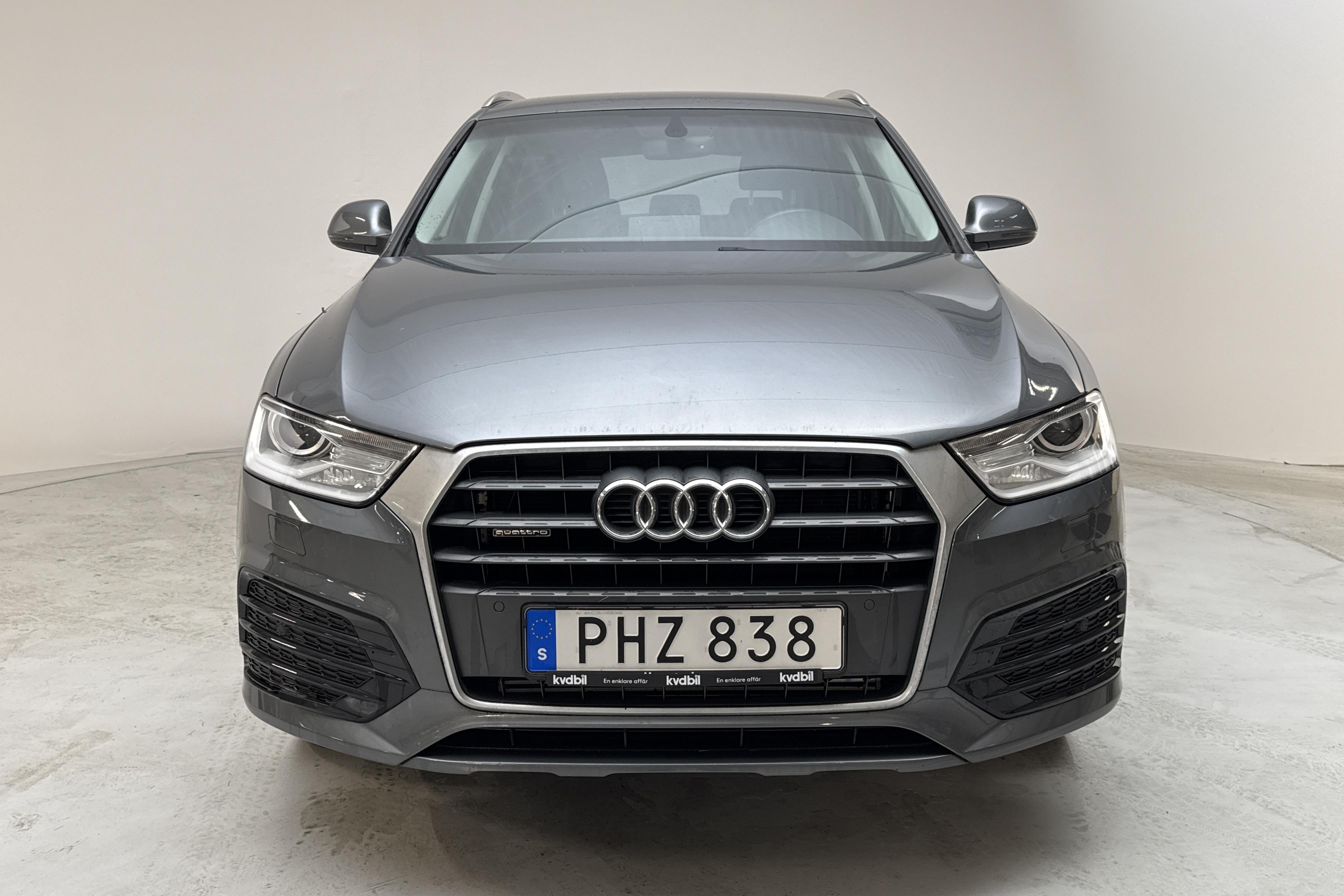 Audi Q3 2.0 TFSI quattro (180hk) - 22 570 km - Automatic - gray - 2017