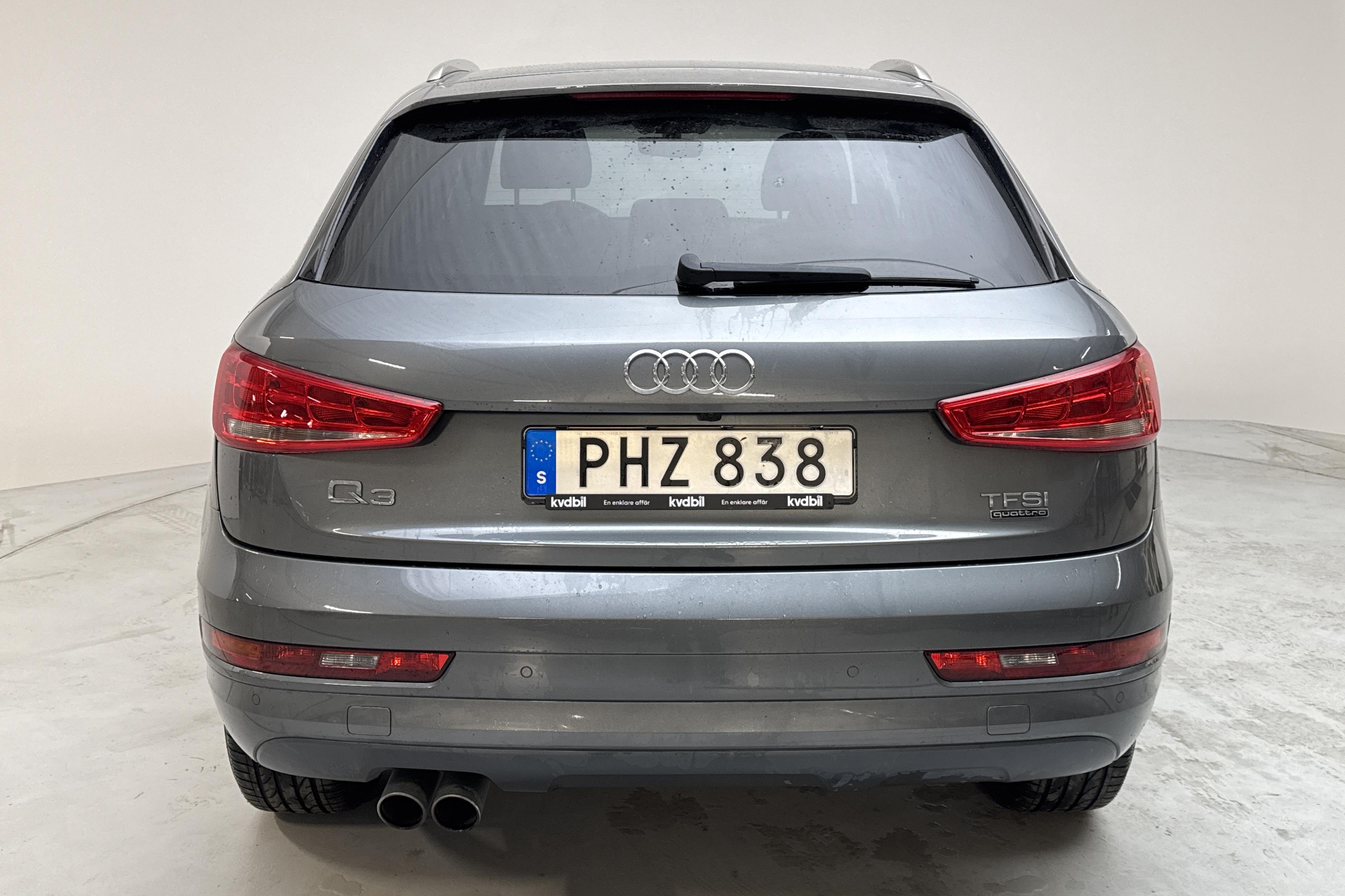 Audi Q3 2.0 TFSI quattro (180hk) - 22 570 km - Automatic - gray - 2017