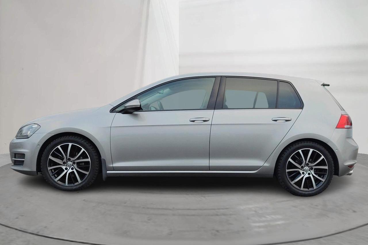 VW Golf VII 1.4 TSI 5dr (140hk) - 183 190 km - Manuaalinen - hopea - 2013