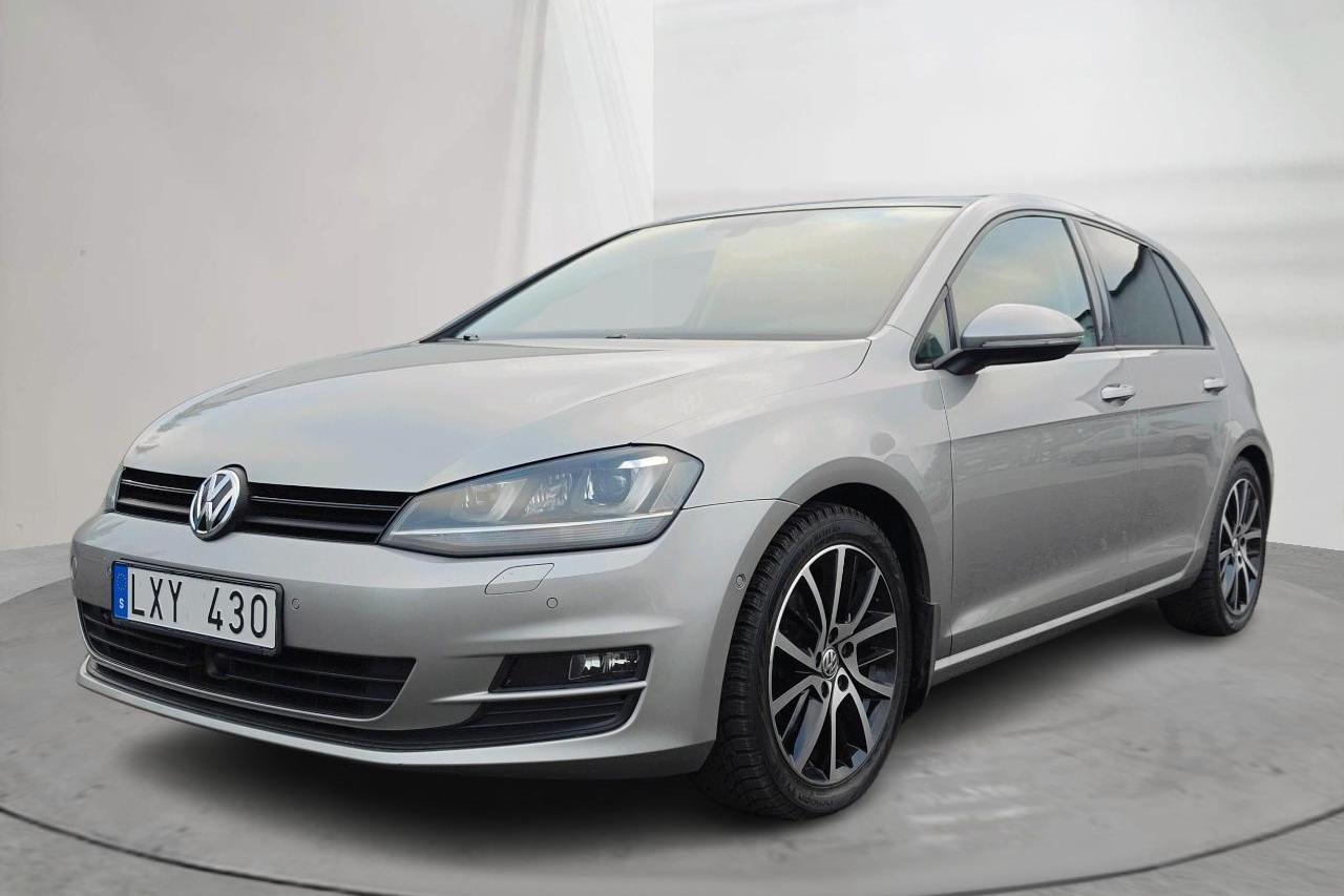 VW Golf VII 1.4 TSI 5dr (140hk) - 183 190 km - Manuaalinen - hopea - 2013