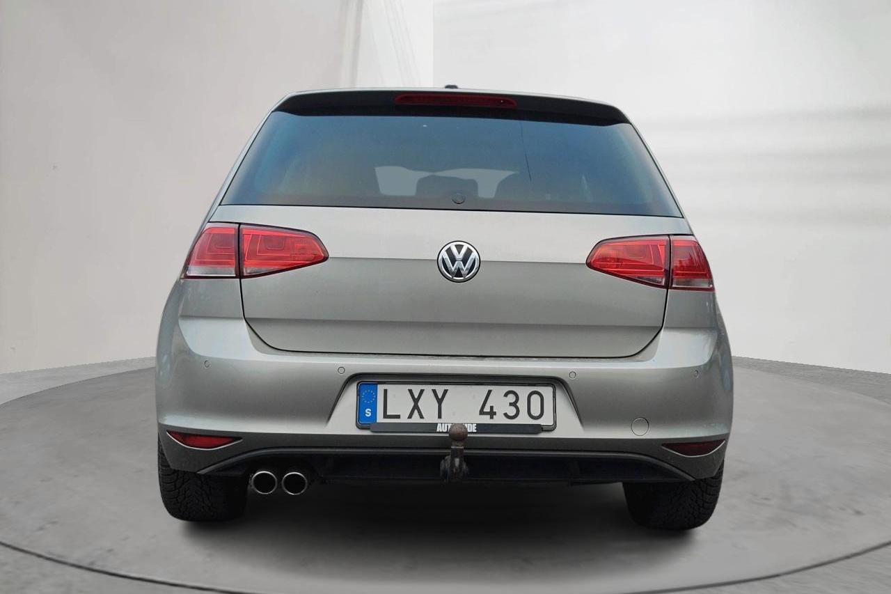 VW Golf VII 1.4 TSI 5dr (140hk) - 183 190 km - Manuaalinen - hopea - 2013