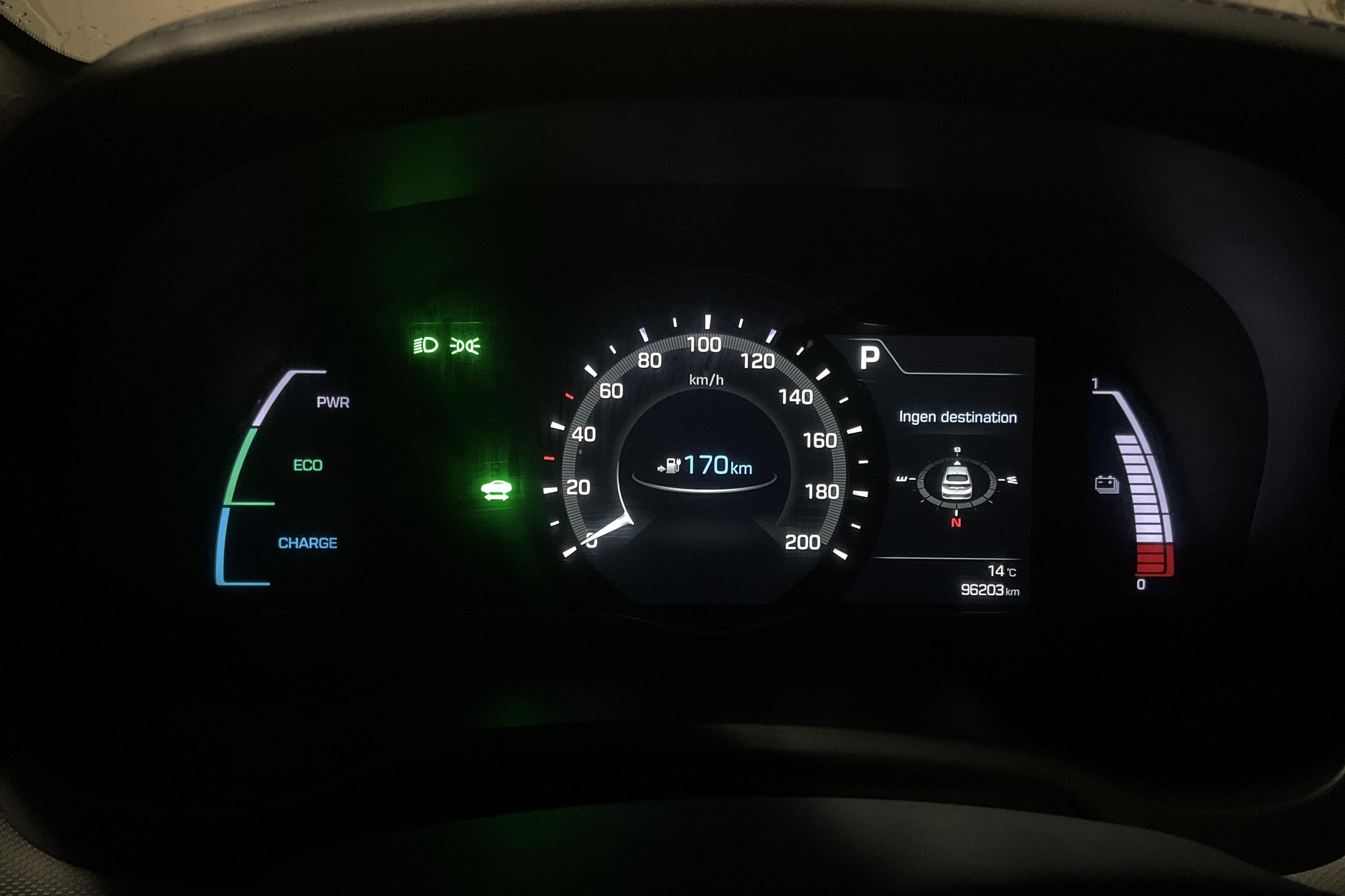 Hyundai IONIQ Electric (120hk) - 96 200 km - Automatyczna - czarny - 2019