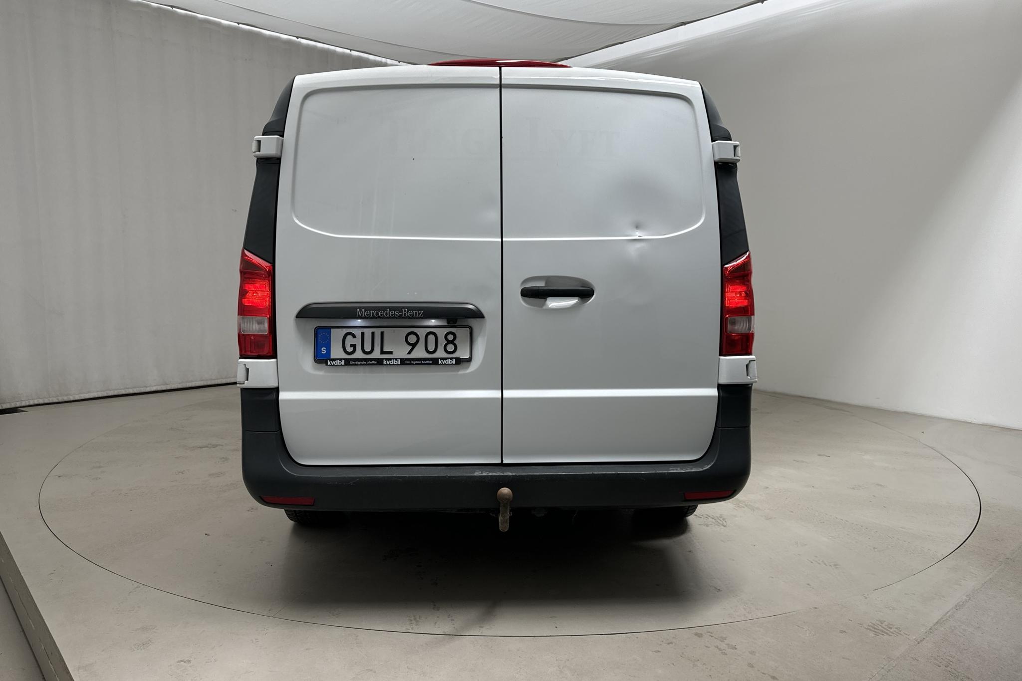 Mercedes Vito 116 CDI W640 (163hk) - 129 750 km - Automatyczna - biały - 2018