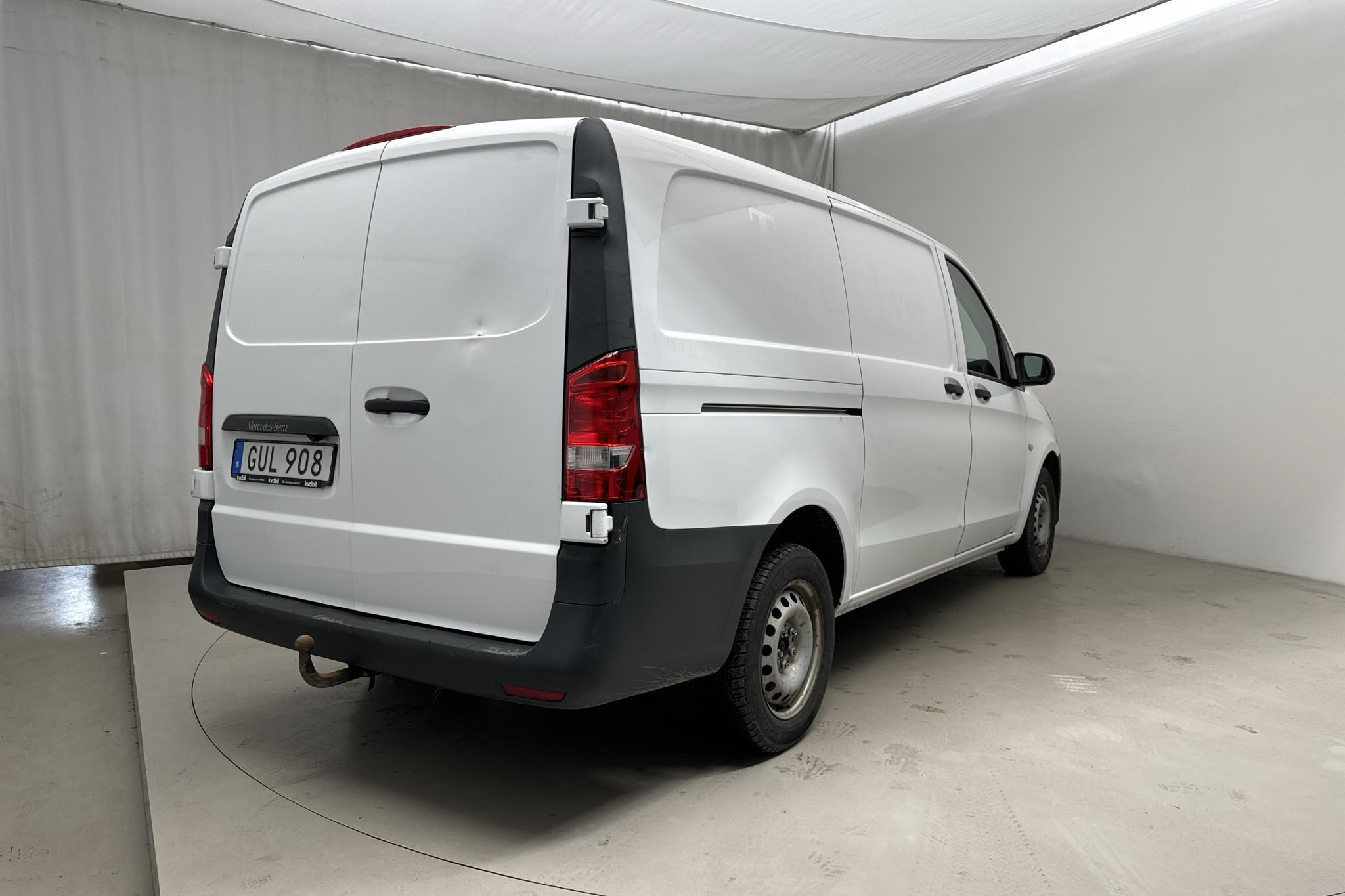 Mercedes Vito 116 CDI W640 (163hk) - 129 750 km - Automatyczna - biały - 2018