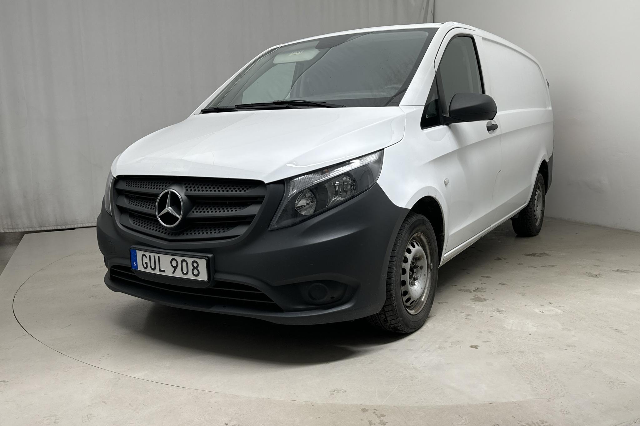 Mercedes Vito 116 CDI W640 (163hk) - 129 750 km - Automaatne - valge - 2018