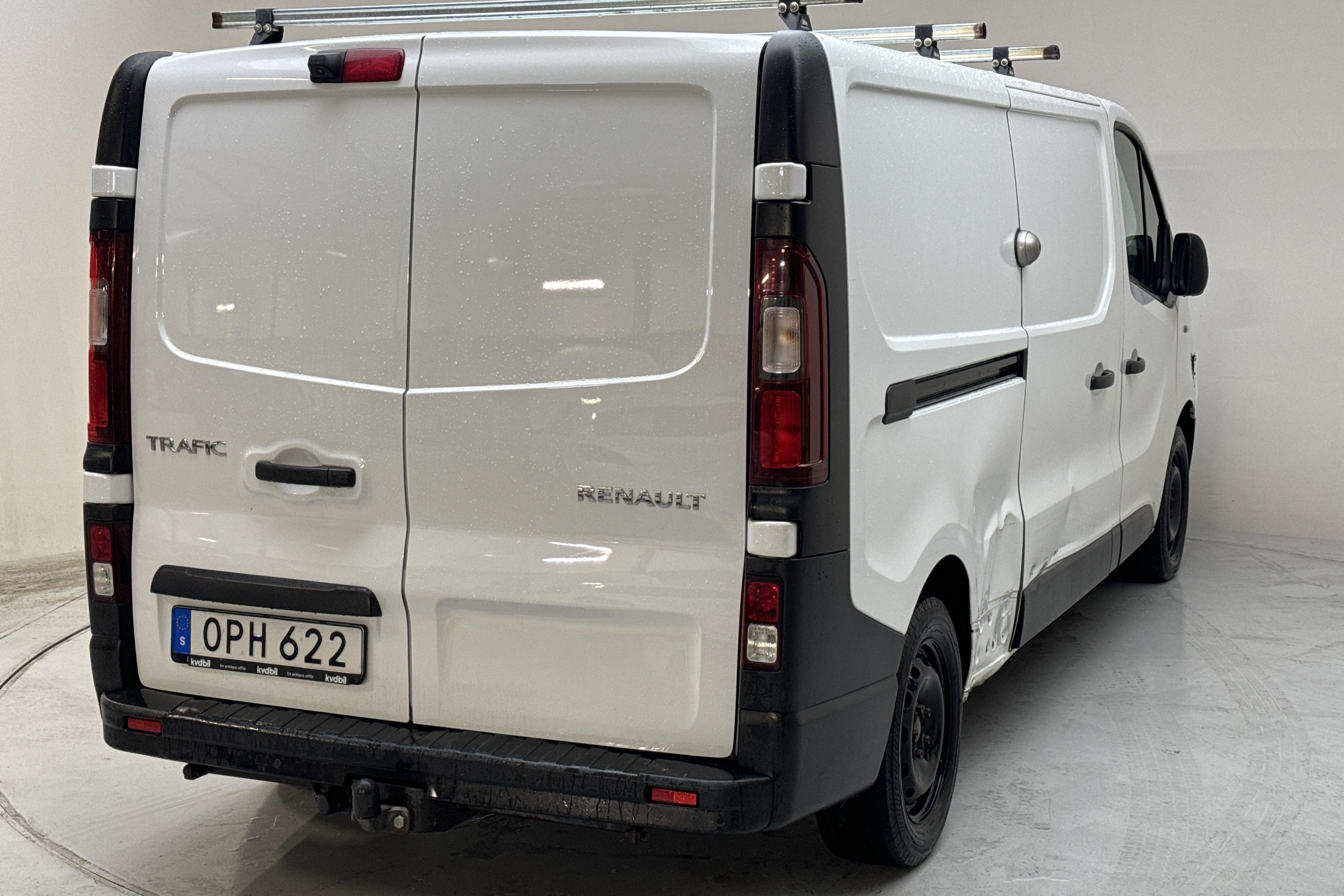 Renault Trafic 1.6 dCi Skåp (125hk) - 124 810 km - Käsitsi - valge - 2018