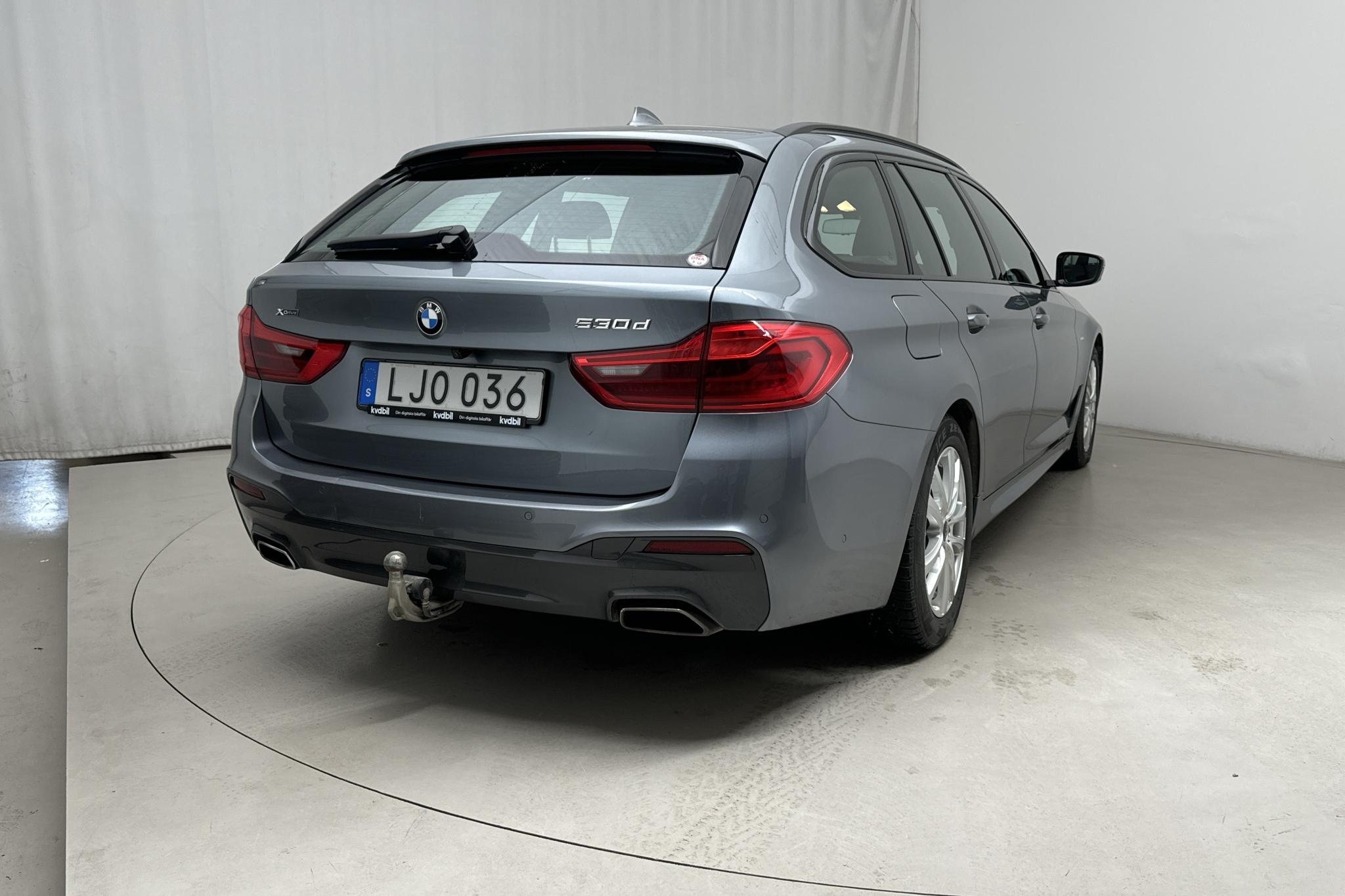 BMW 530d xDrive Touring, G31 (265hk) - 88 180 km - Automatyczna - niebieski - 2019