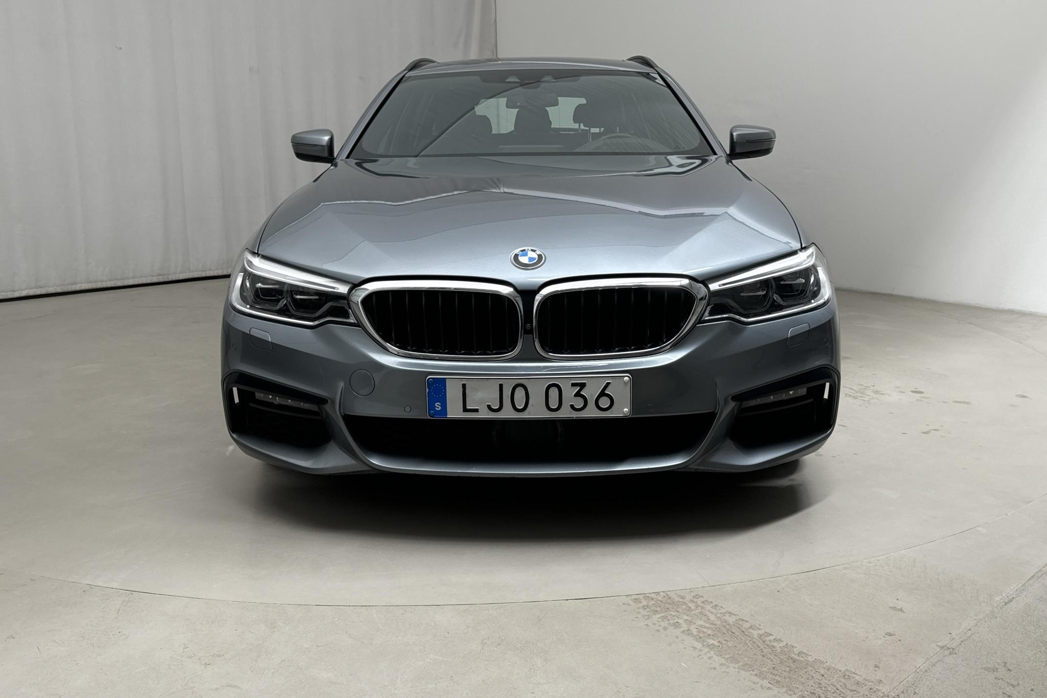 BMW 530d xDrive Touring, G31 (265hk) - 88 180 km - Automatyczna - niebieski - 2019