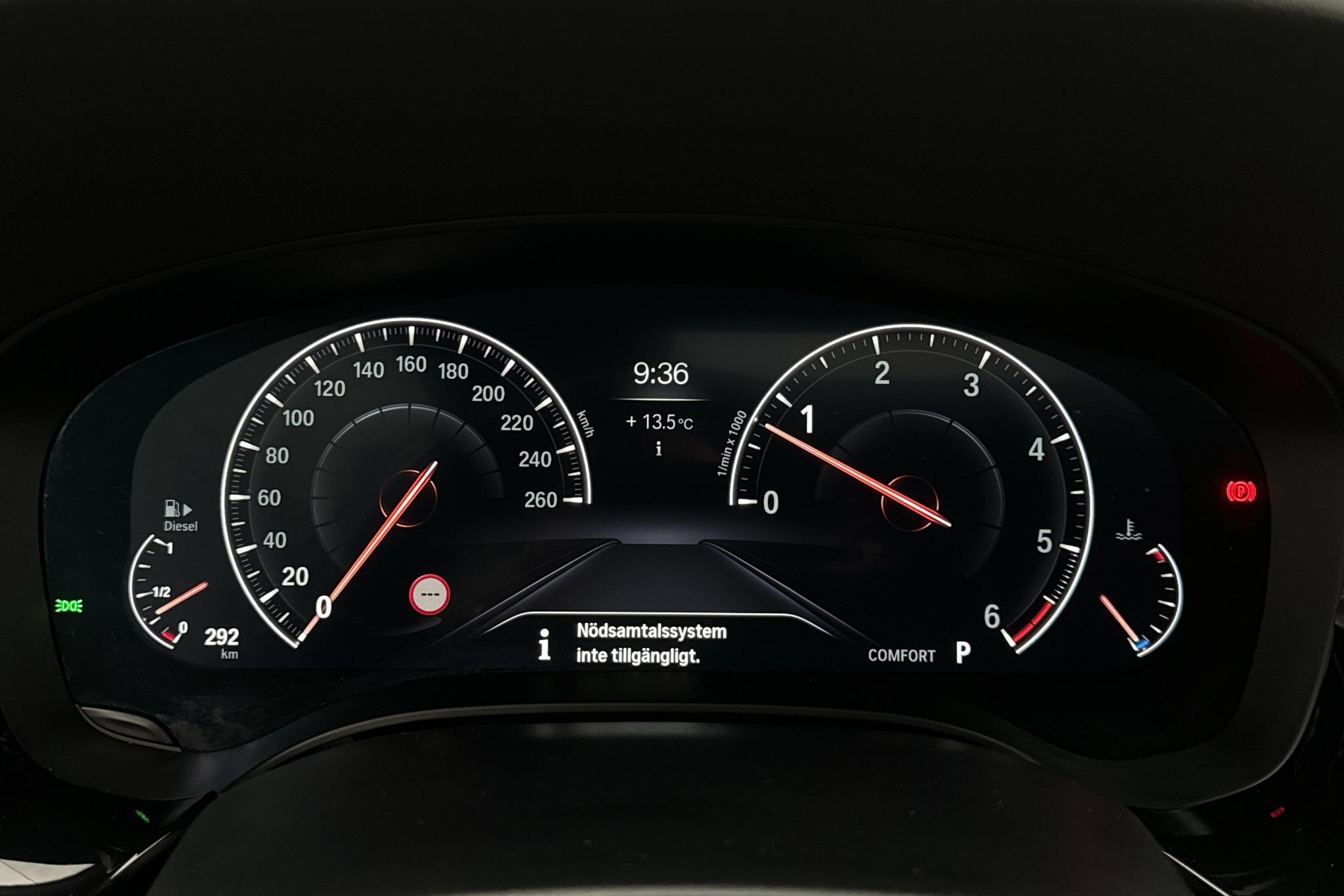 BMW 530d xDrive Touring, G31 (265hk) - 88 180 km - Automatyczna - niebieski - 2019