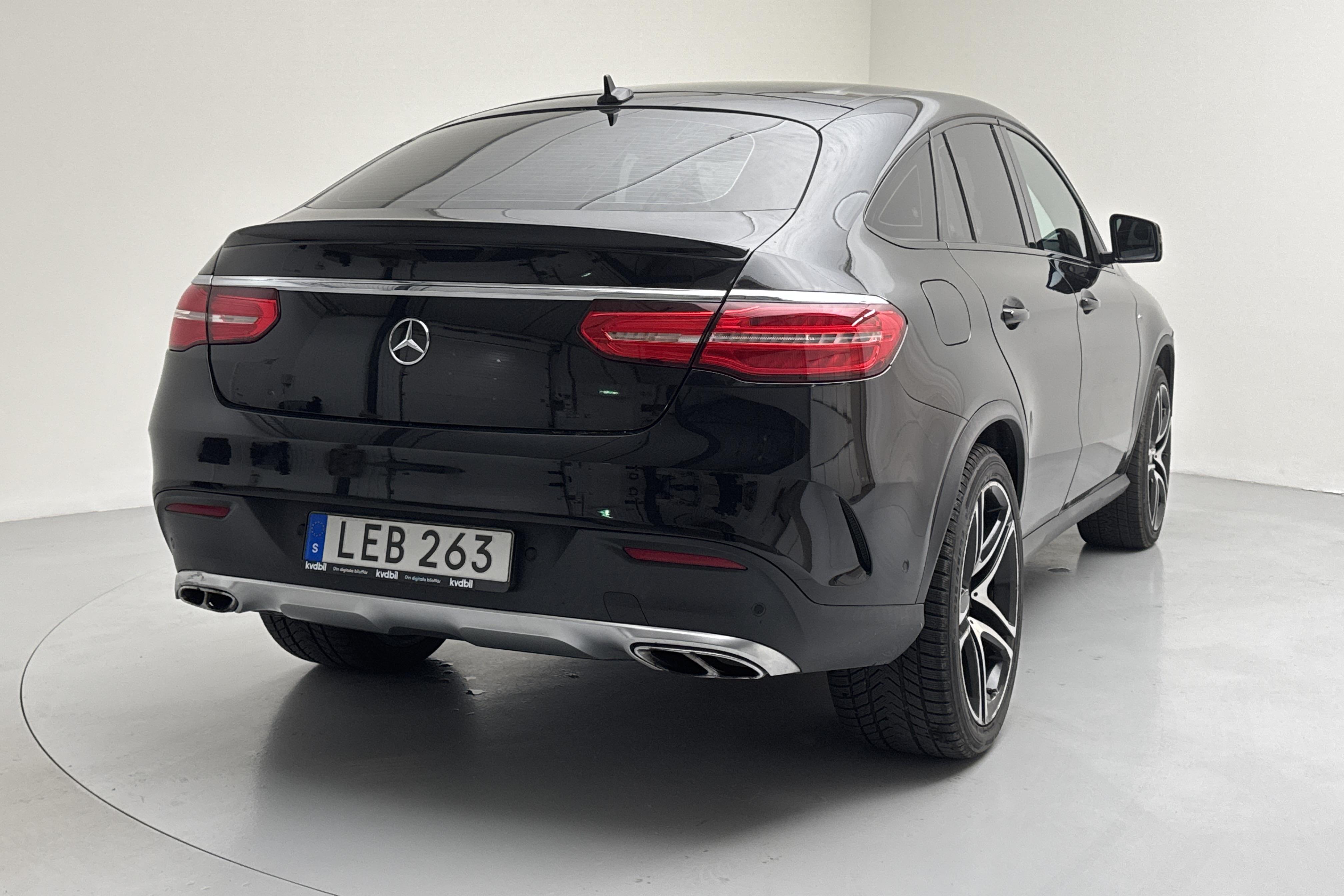 Mercedes GLE 450 AMG 4MATIC W166 (367hk) - 142 930 km - Automatic - black - 2016