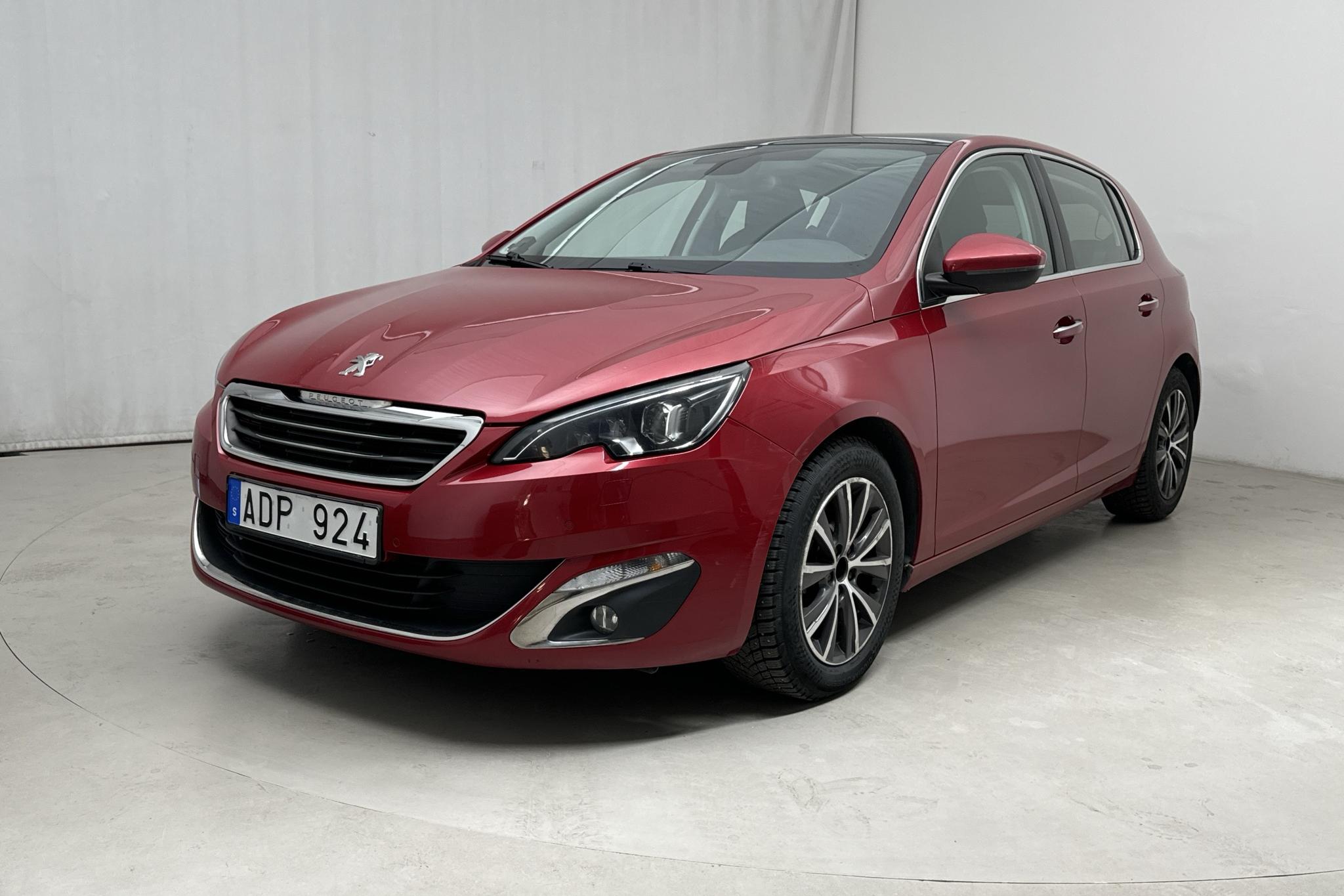 Peugeot 308 1.6 e-HDi (115hk) - 180 420 km - Käsitsi - Dark Red - 2014