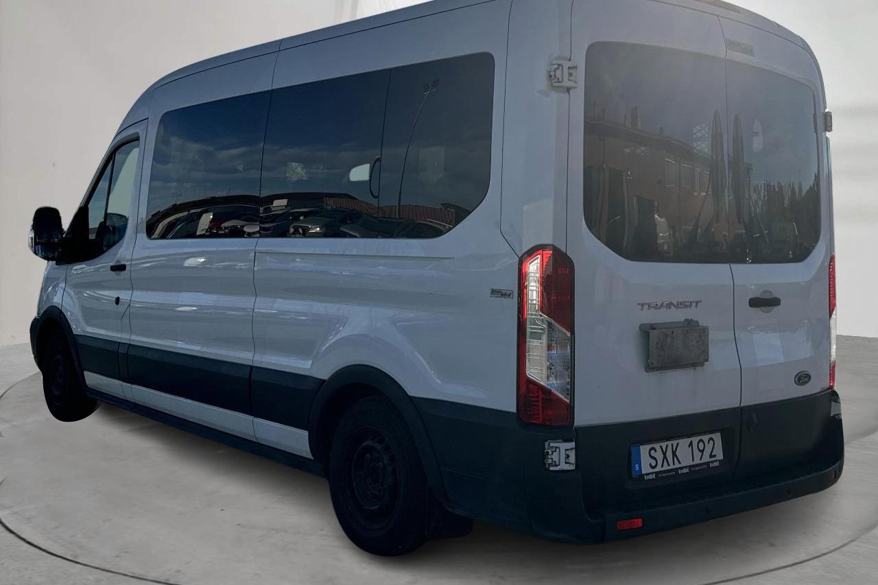 Ford Transit 350 Kombi 2.0 TDCi 2WD  (130hk) - 232 600 km - Manuaalinen - valkoinen - 2017