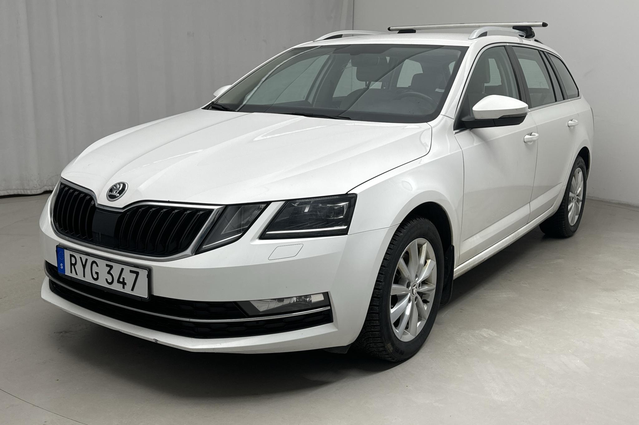 Skoda Octavia III 2.0 TDI Combi (150hk) - 133 890 km - Automatyczna - biały - 2019