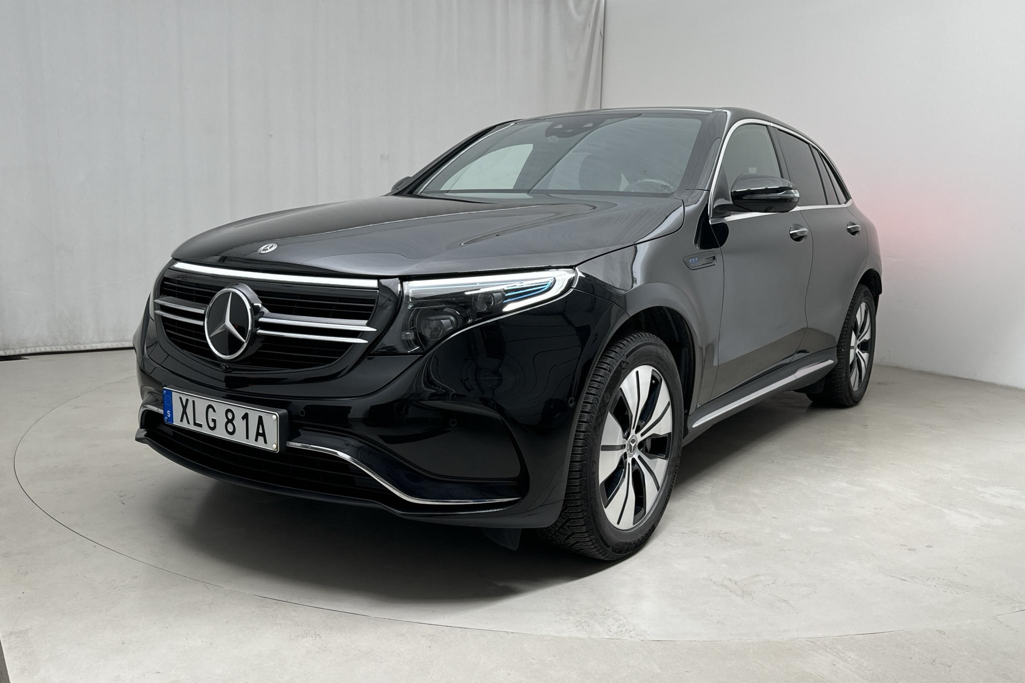 Mercedes EQC 400 4MATIC 80,0 kWh N293 (408hk) - 48 630 km - Automatic - black - 2020