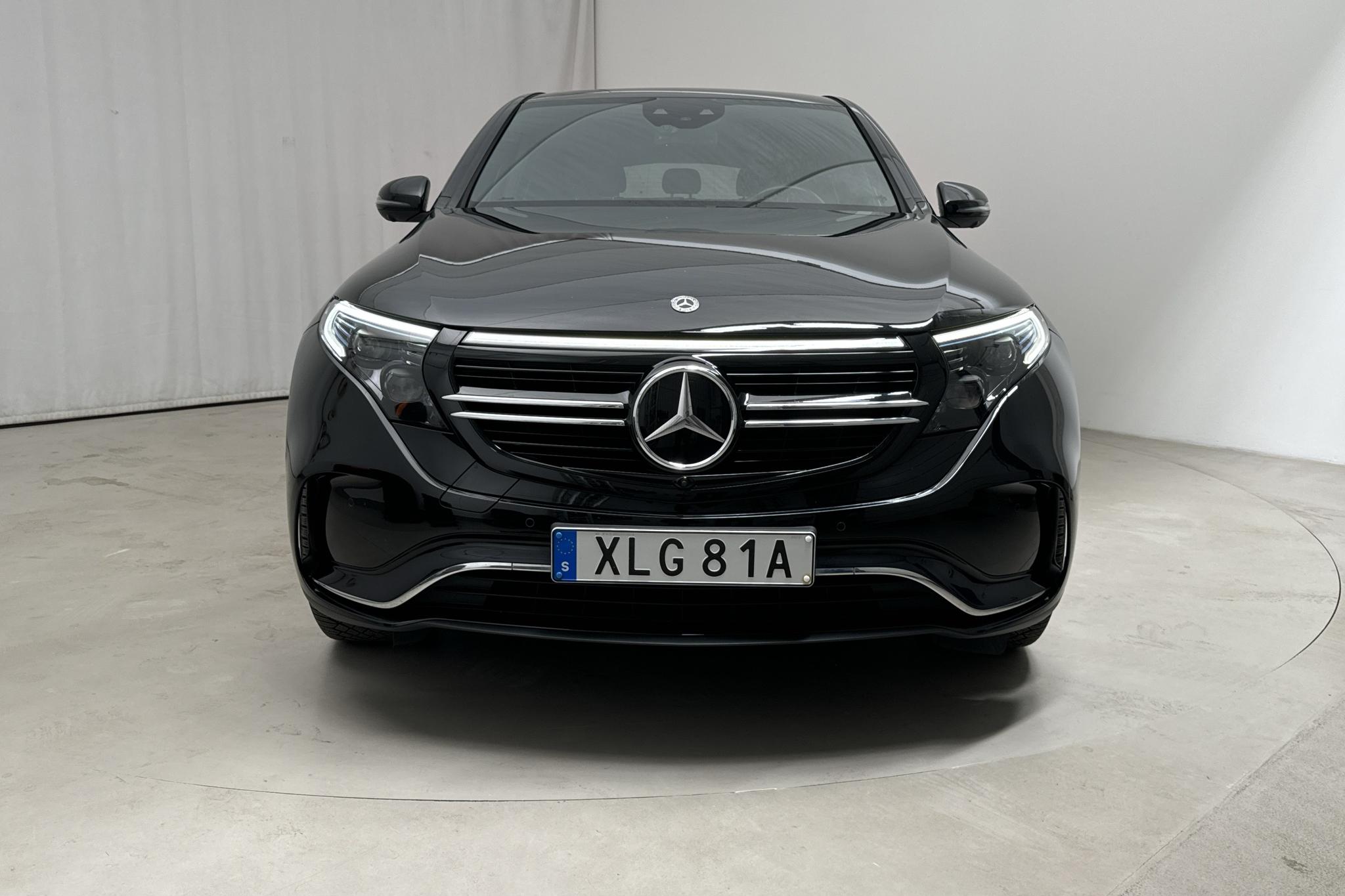 Mercedes EQC 400 4MATIC 80,0 kWh N293 (408hk) - 48 630 km - Automaattinen - musta - 2020