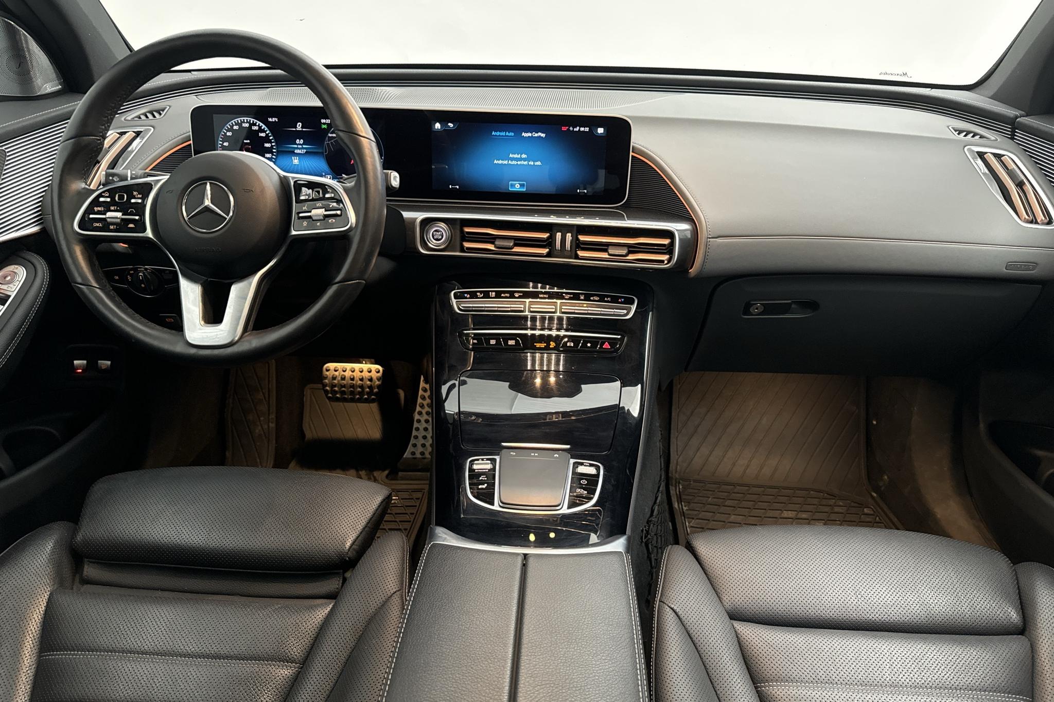 Mercedes EQC 400 4MATIC 80,0 kWh N293 (408hk) - 4 863 mil - Automat - svart - 2020