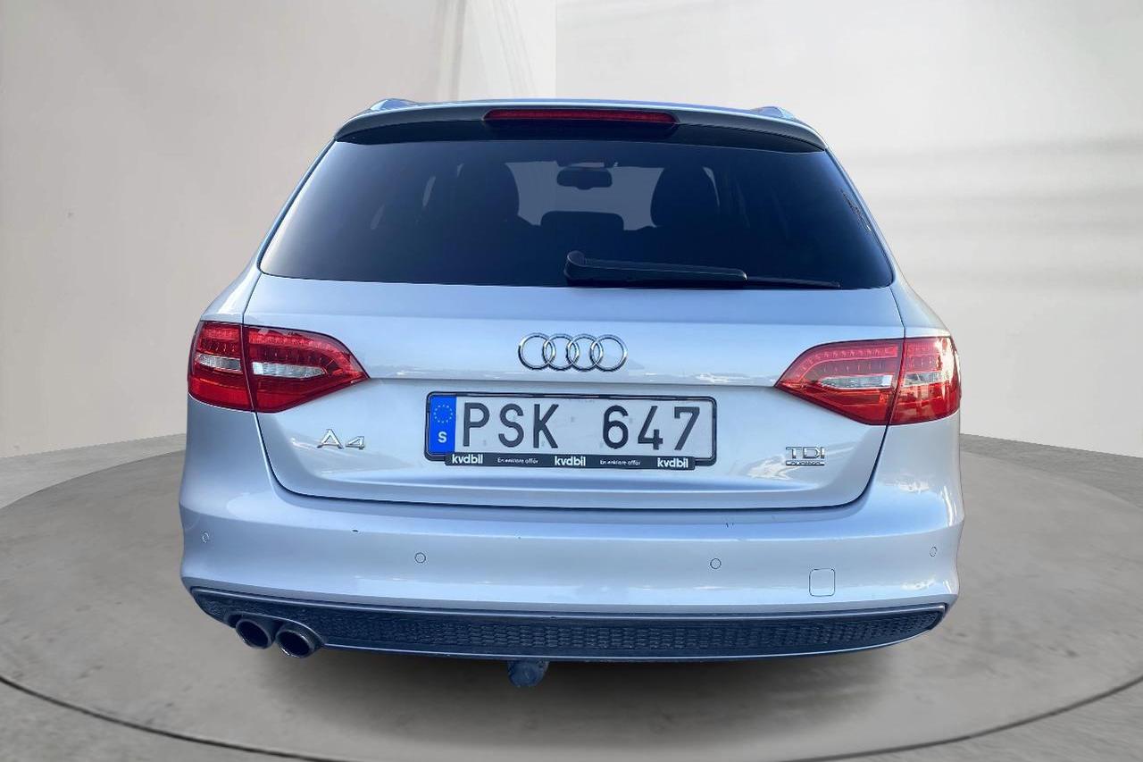 Audi A4 2.0 TDI Avant quattro (177hk) - 114 580 km - Automaatne - hõbe - 2013