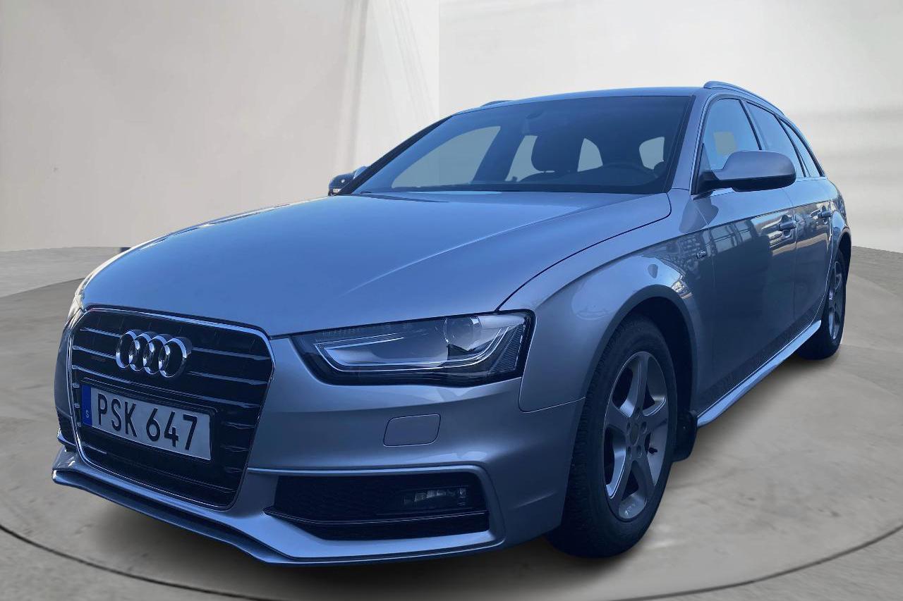 Audi A4 2.0 TDI Avant quattro (177hk) - 114 580 km - Automaatne - hõbe - 2013