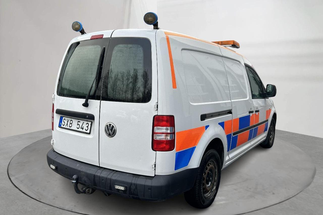 VW Caddy 1.6 TDI Maxi Skåp (102hk) - 8 053 mil - Manuell - vit - 2013