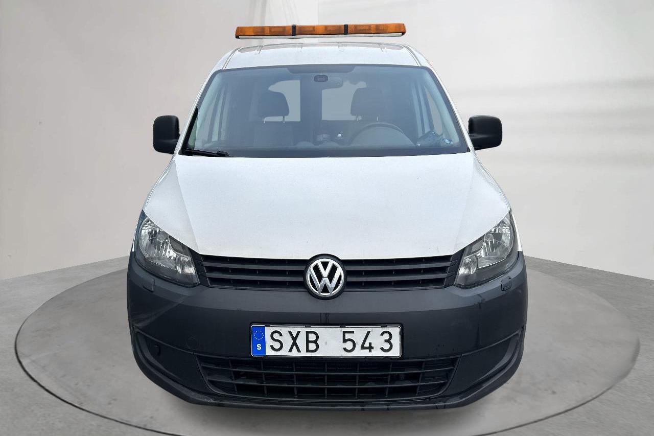 VW Caddy 1.6 TDI Maxi Skåp (102hk) - 8 053 mil - Manuell - vit - 2013