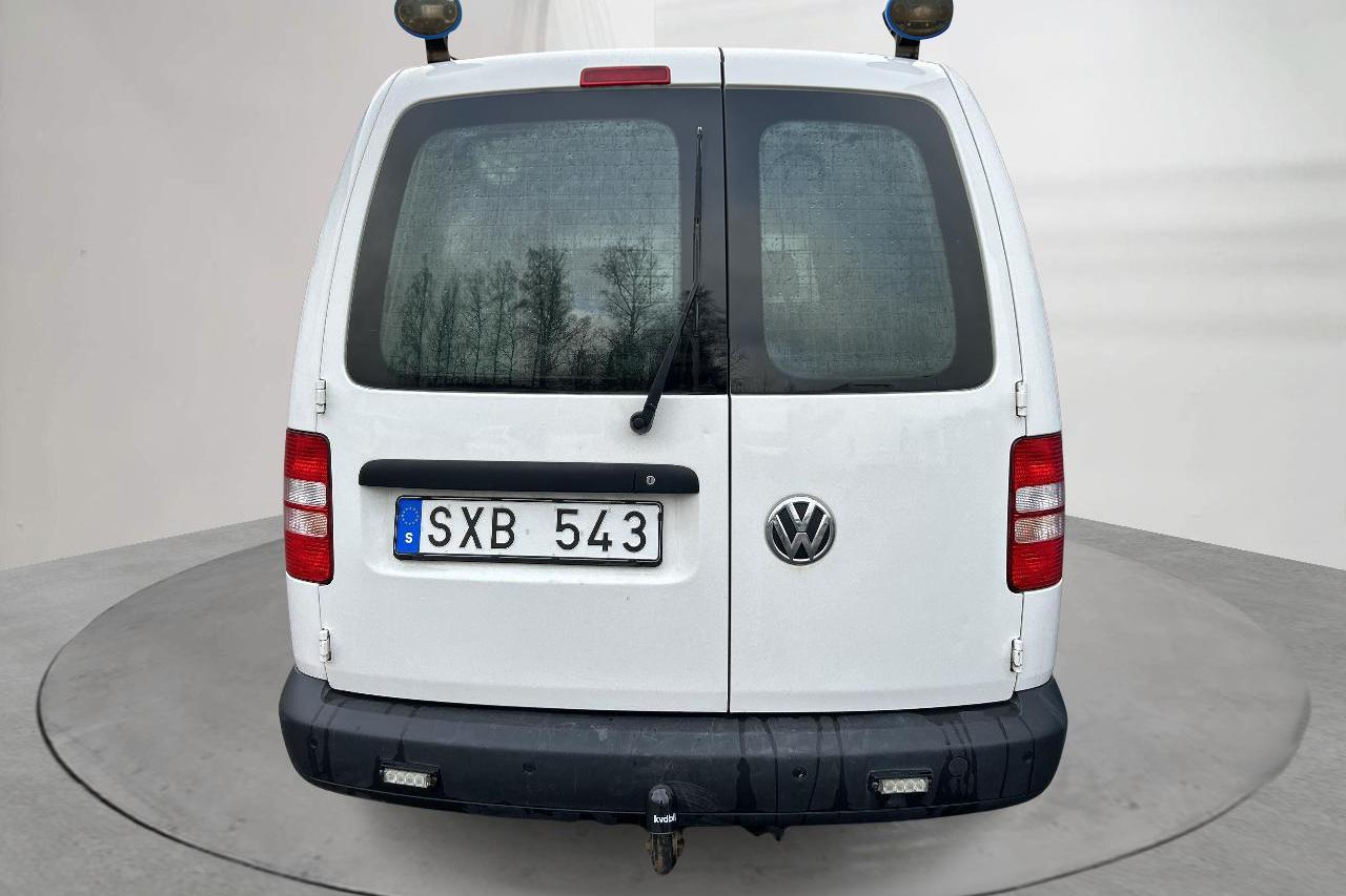 VW Caddy 1.6 TDI Maxi Skåp (102hk) - 8 053 mil - Manuell - vit - 2013