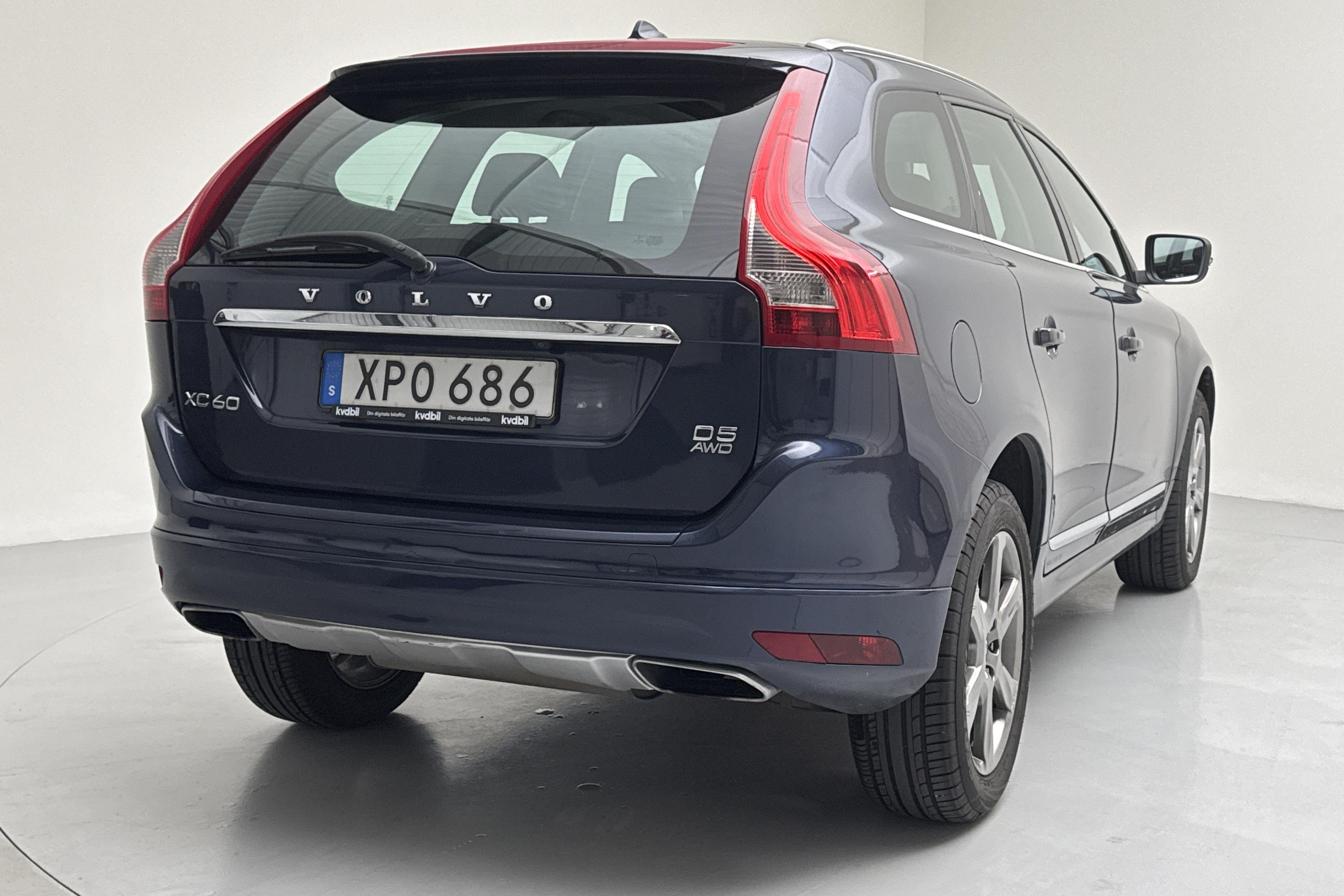 Volvo XC60 D5 AWD (215hk) - 235 770 km - Manualna - Dark Blue - 2014