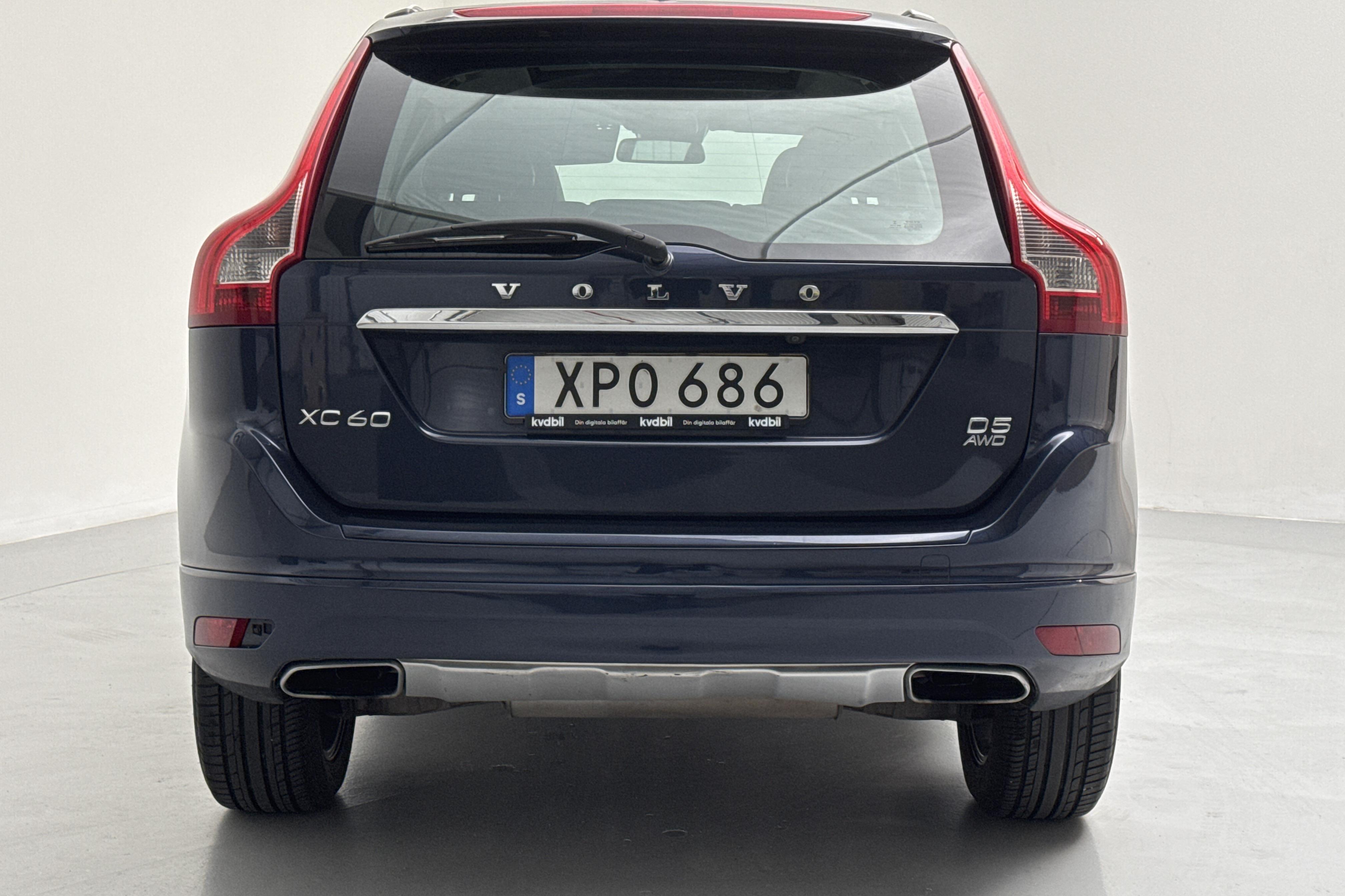 Volvo XC60 D5 AWD (215hk) - 235 770 km - Manualna - Dark Blue - 2014