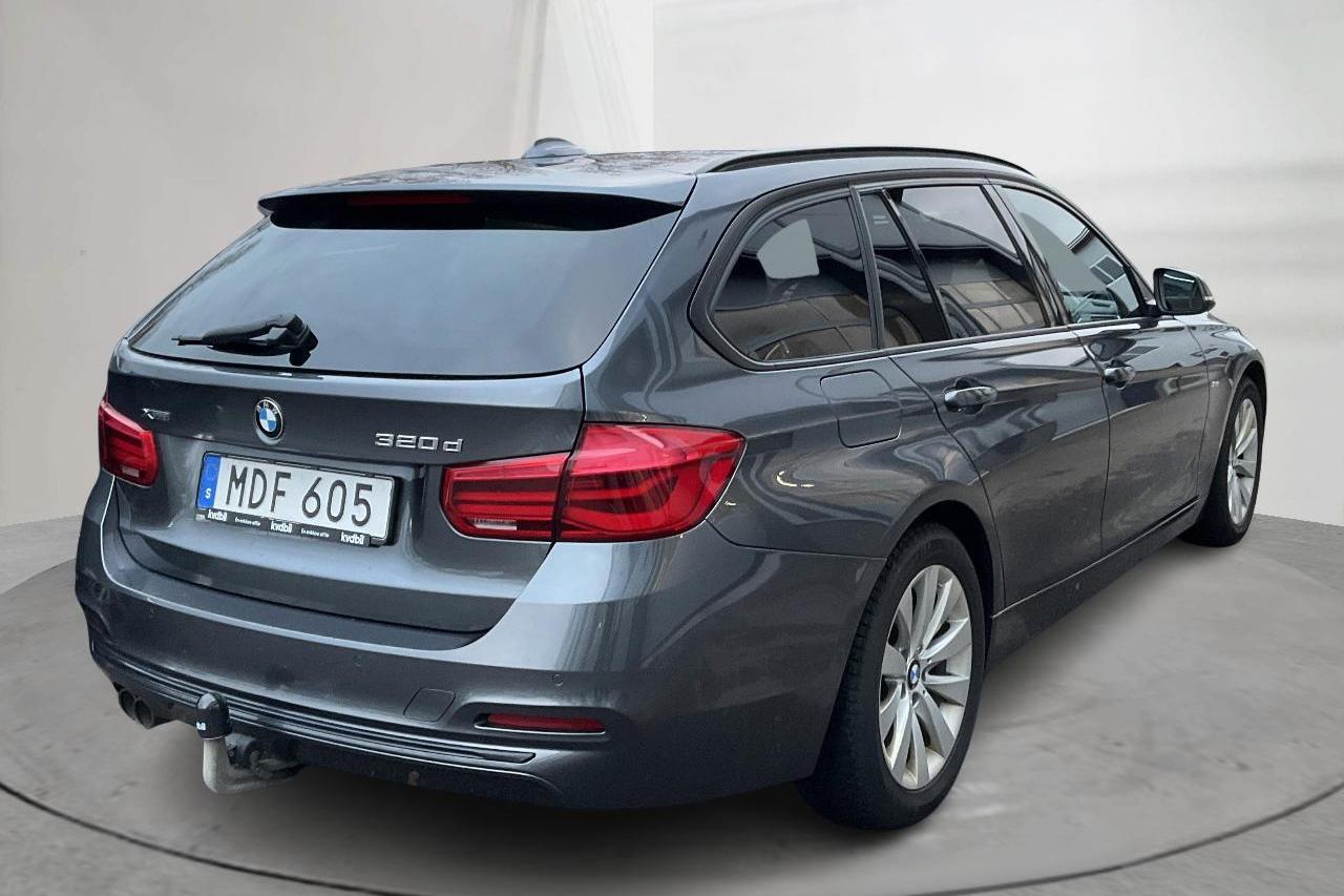 BMW 320d xDrive Touring, F31 (190hk) - 169 030 km - Automatyczna - szary - 2017