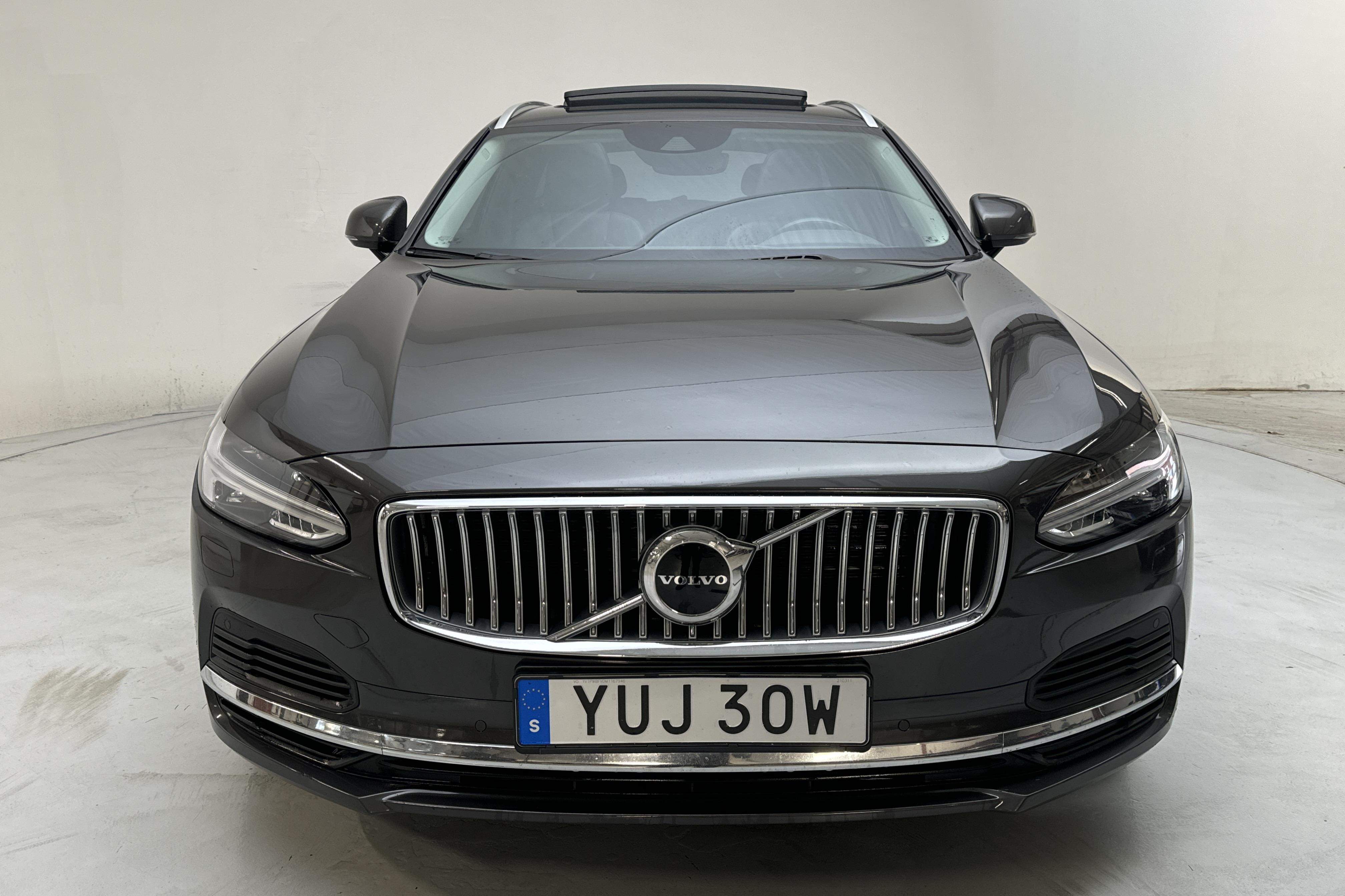 Volvo V90 T6 AWD Twin Engine (340hk) - 116 980 km - Automatic - gray - 2021