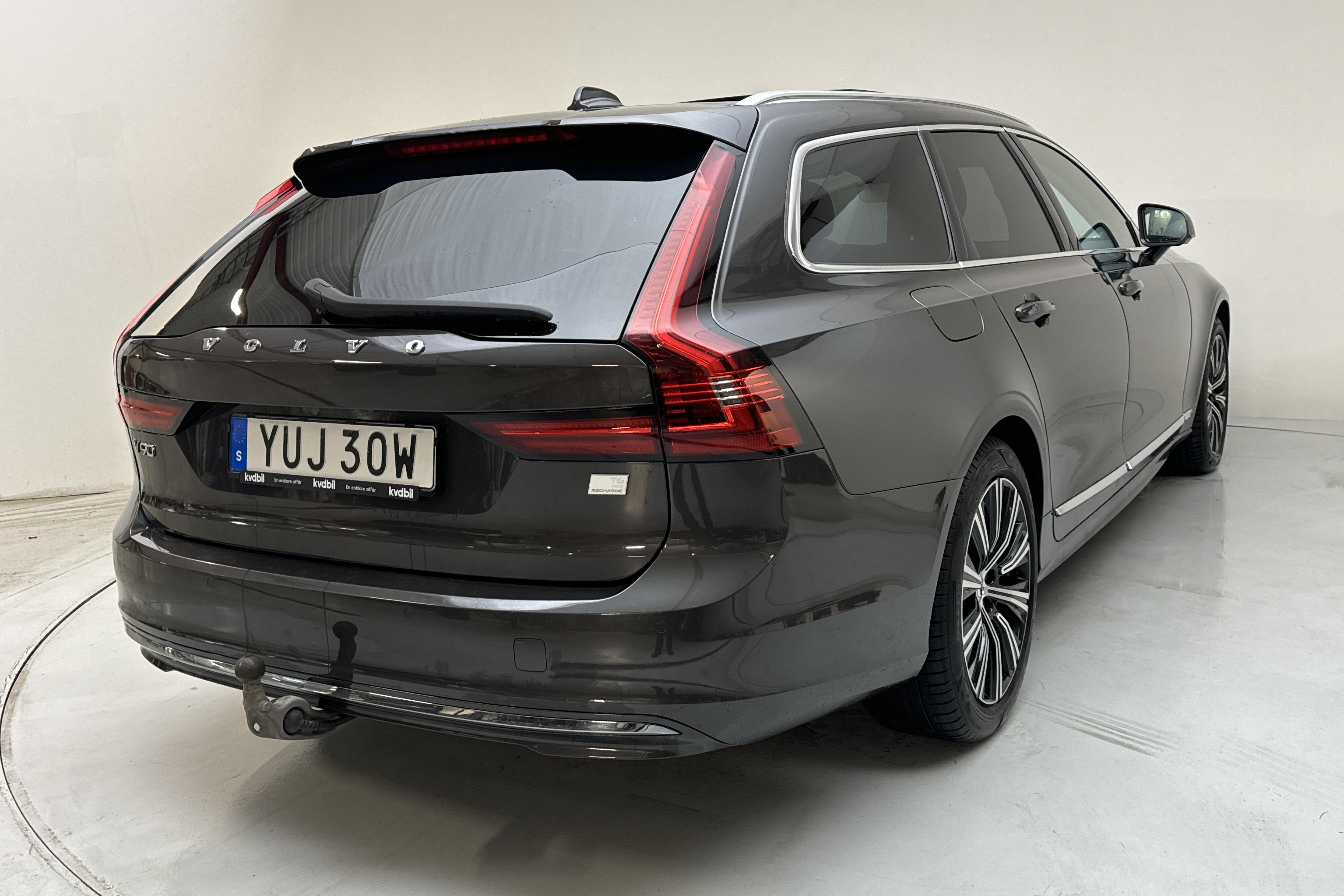 Volvo V90 T6 AWD Twin Engine (340hk) - 116 980 km - Automatic - gray - 2021