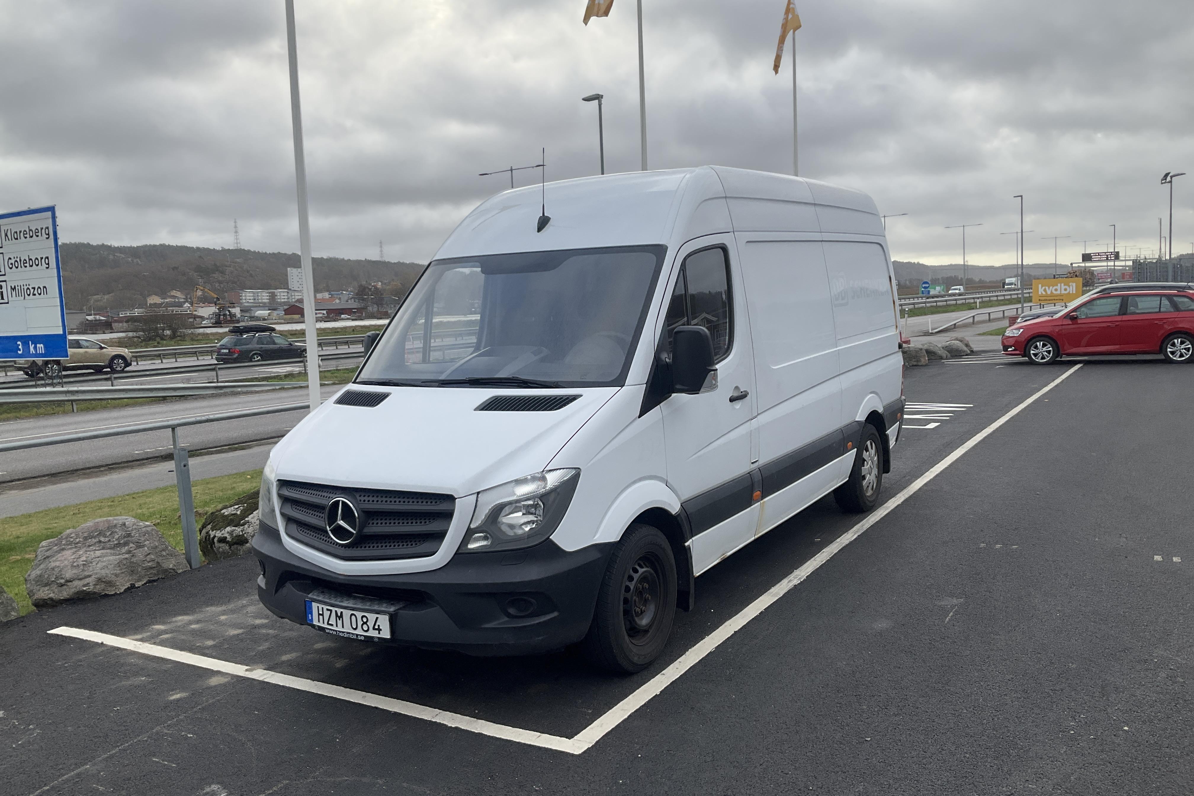 Mercedes Sprinter 311 CDI Skåp (114HK) - 18 773 mil - Automat - vit - 2017