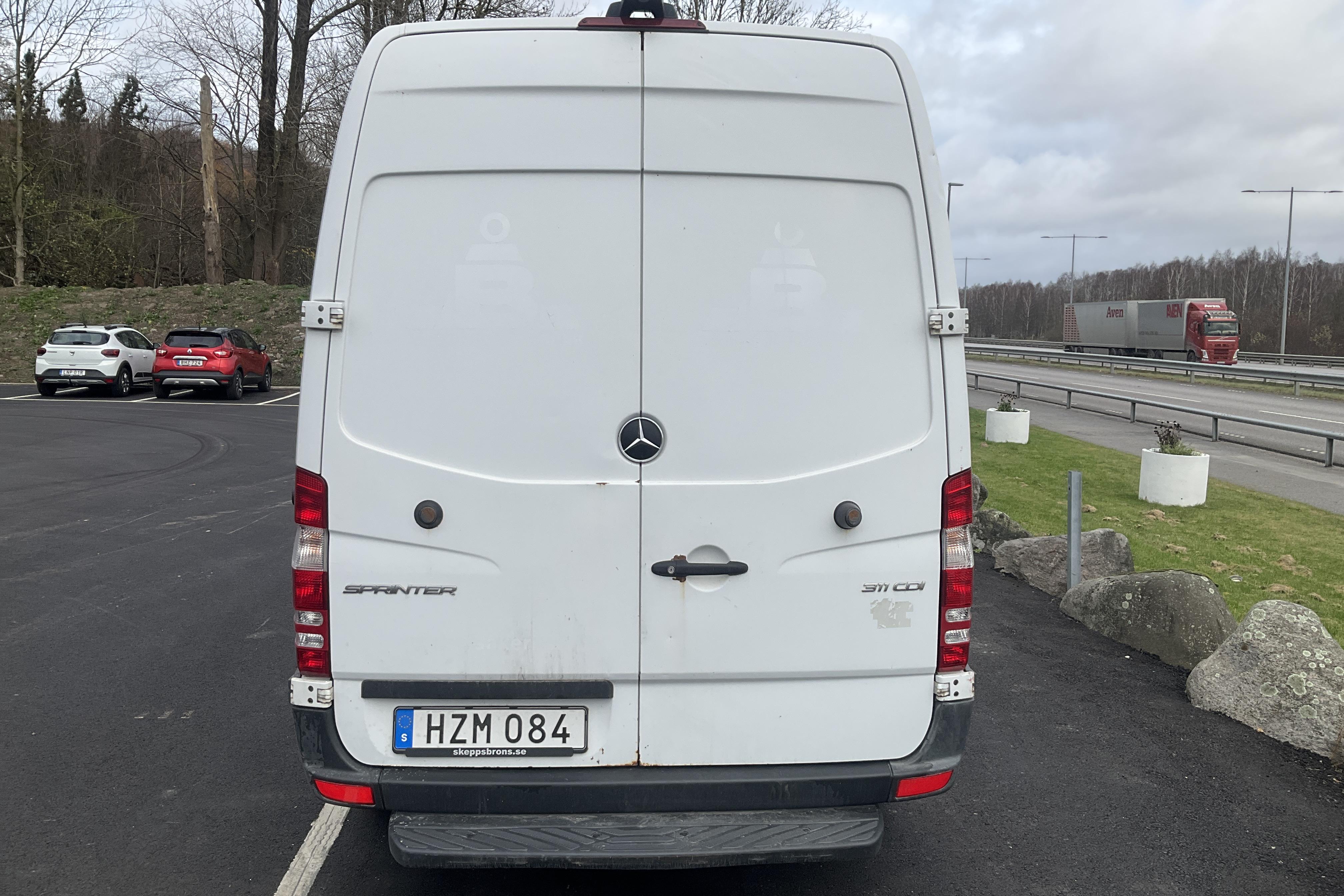 Mercedes Sprinter 311 CDI Skåp (114HK) - 18 773 mil - Automat - vit - 2017