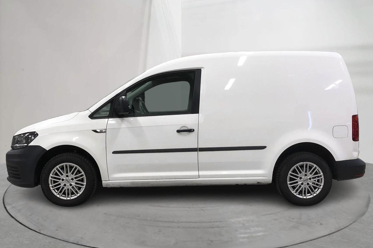 VW Caddy 2.0 TDI Skåp (75hk) - 162 260 km - Käsitsi - valge - 2016