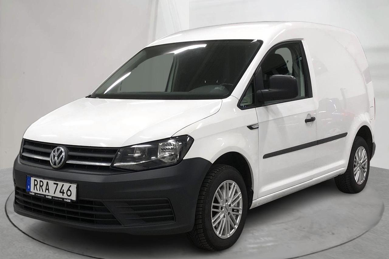 VW Caddy 2.0 TDI Skåp (75hk) - 162 260 km - Käsitsi - valge - 2016