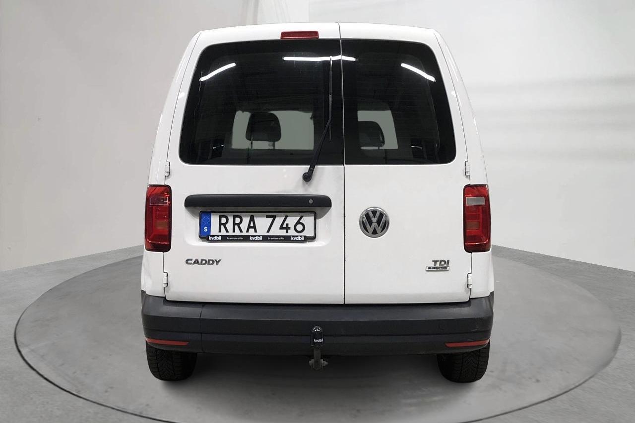 VW Caddy 2.0 TDI Skåp (75hk) - 162 260 km - Käsitsi - valge - 2016