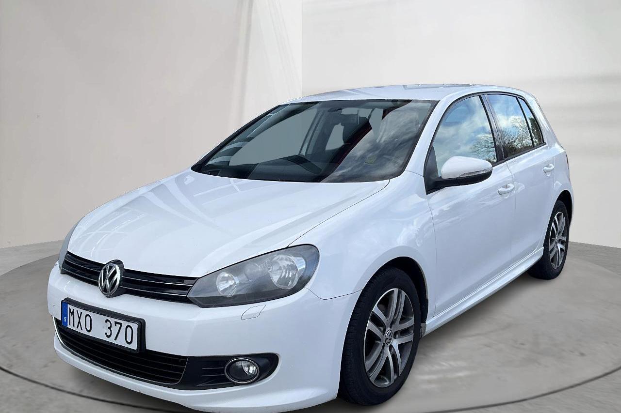 VW Golf VI 1.6 TDI BlueMotion Technology 5dr (105hk) - 175 600 km - Käsitsi - valge - 2013