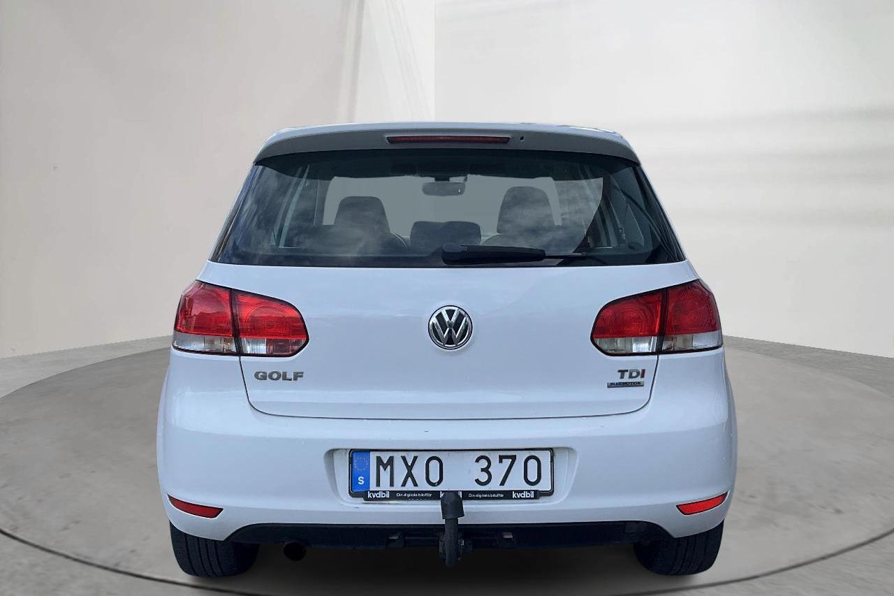 VW Golf VI 1.6 TDI BlueMotion Technology 5dr (105hk) - 175 600 km - Manual - white - 2013