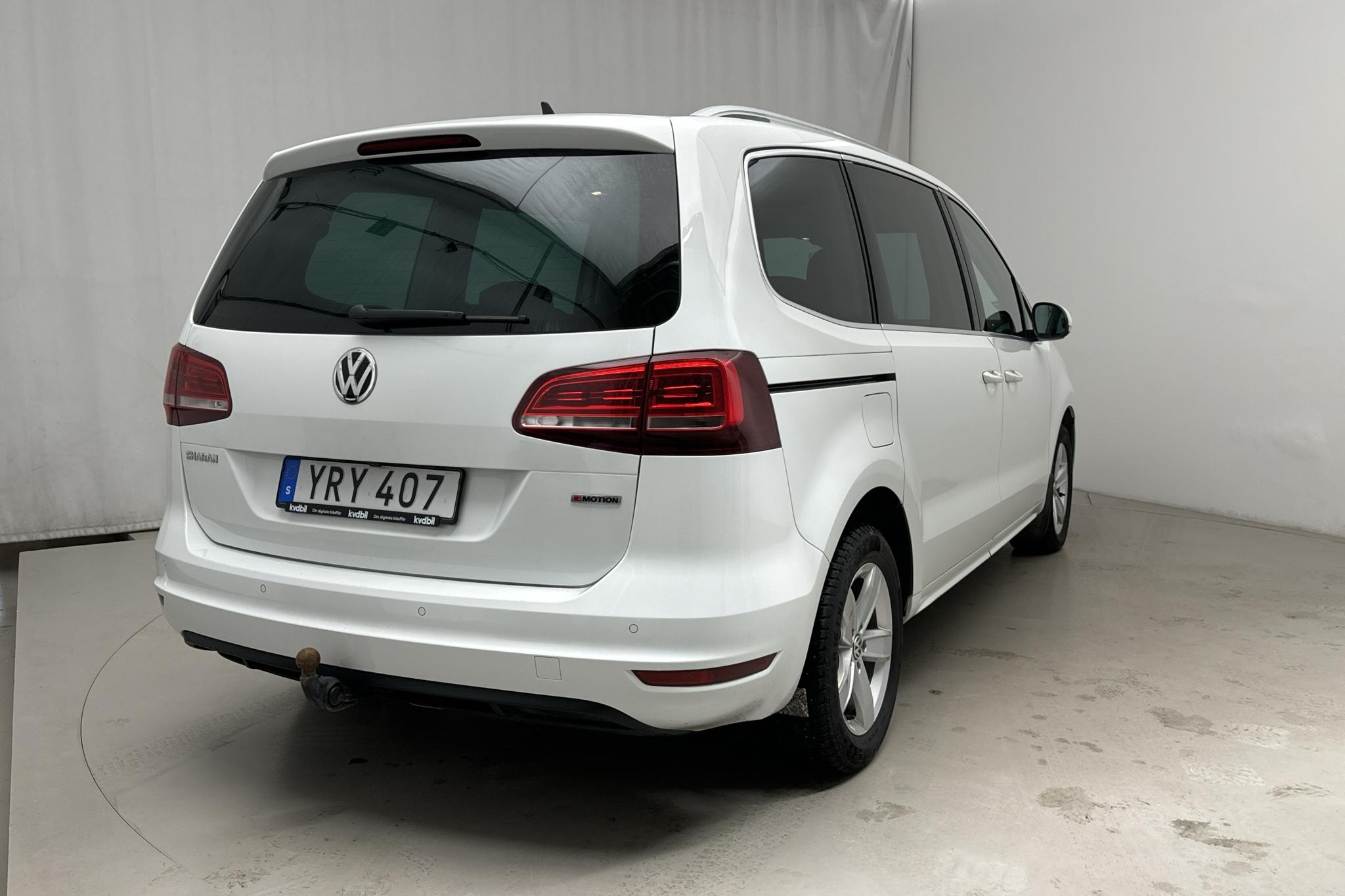 VW Sharan 2.0 TDI 4Motion (150hk) - 127 180 km - Manual - white - 2018