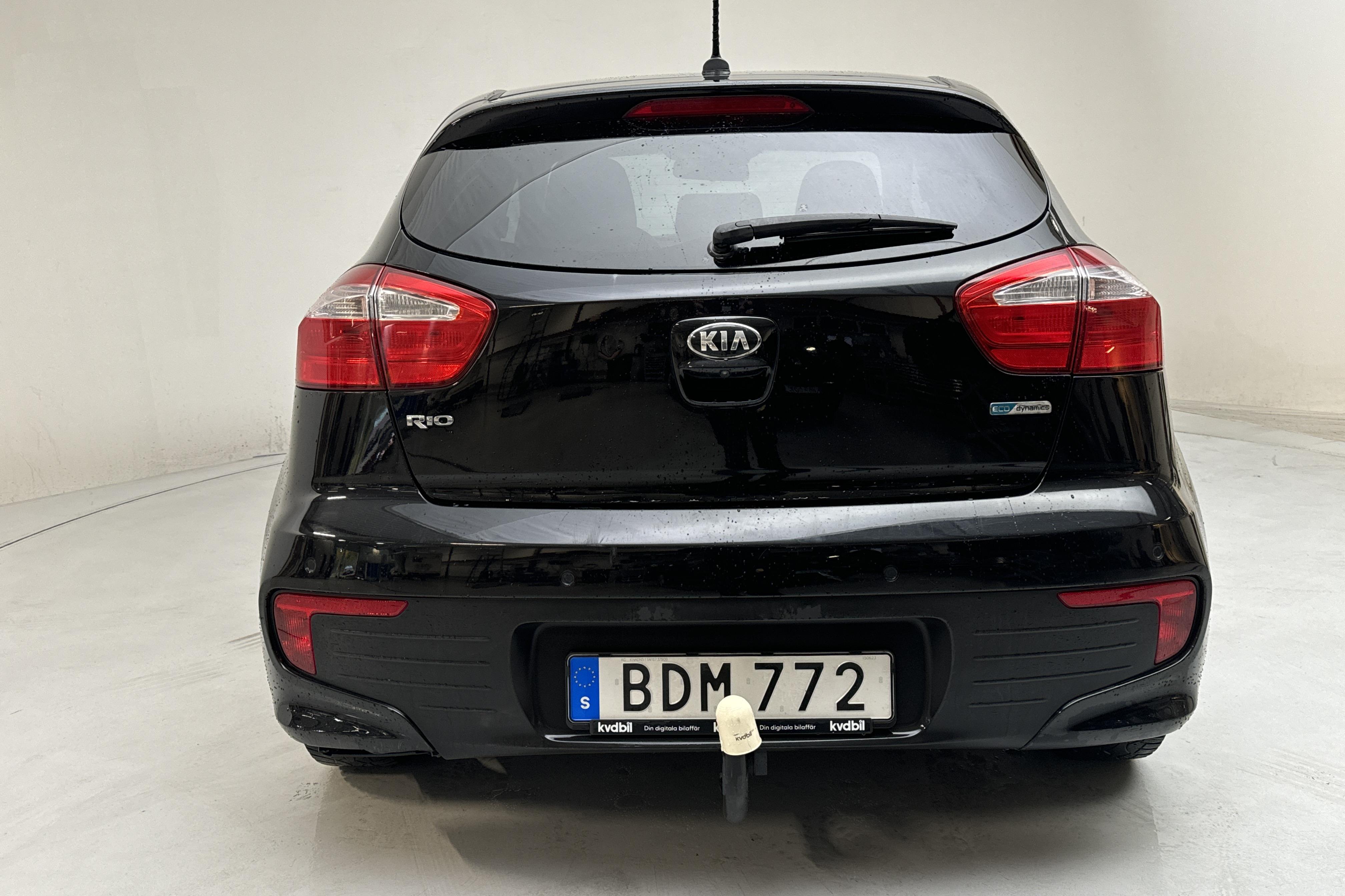 KIA Rio 1.2 (85hk) - 191 130 km - Manual - black - 2015