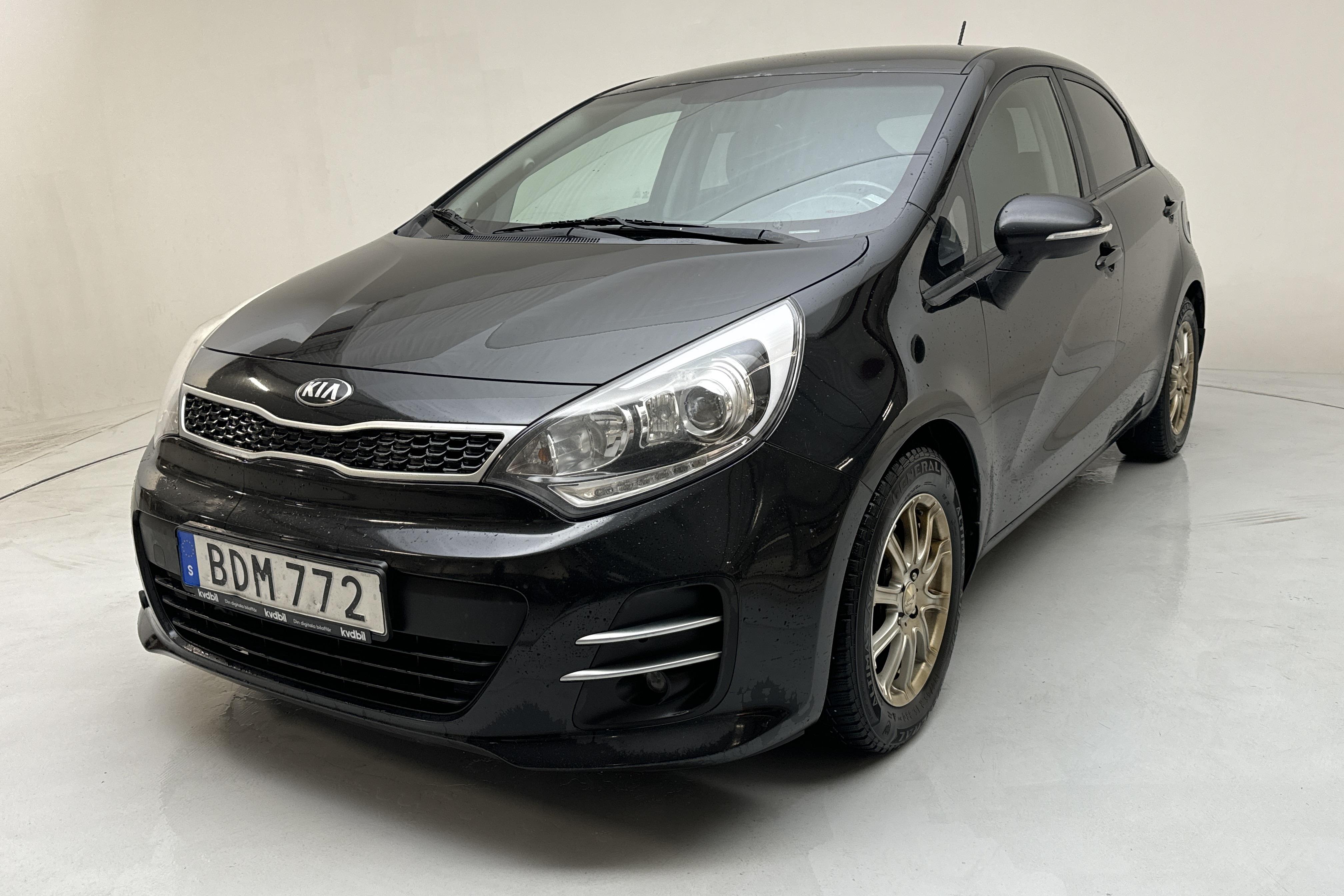 KIA Rio 1.2 (85hk) - 191 130 km - Manual - black - 2015