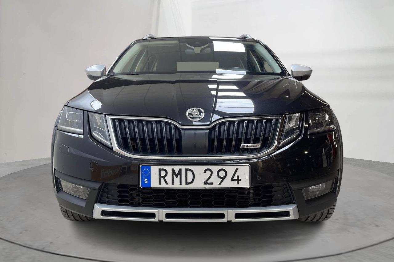 Skoda Octavia Scout II 2.0 TDI 4X4 (150hk) - 152 030 km - Automaattinen - musta - 2019