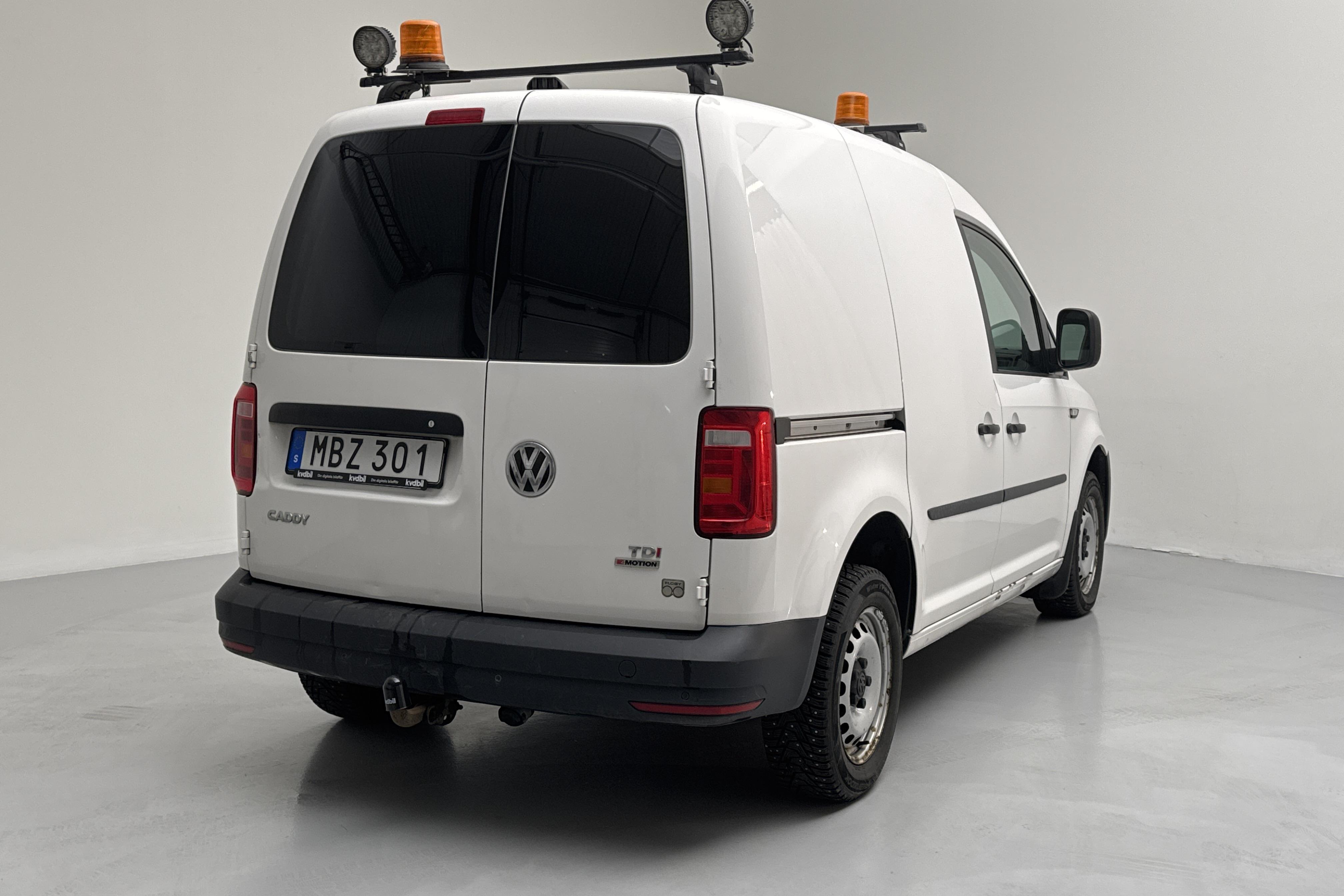 VW Caddy 2.0 TDI Skåp 4MOTION (122hk) - 13 208 mil - Manuell - vit - 2016