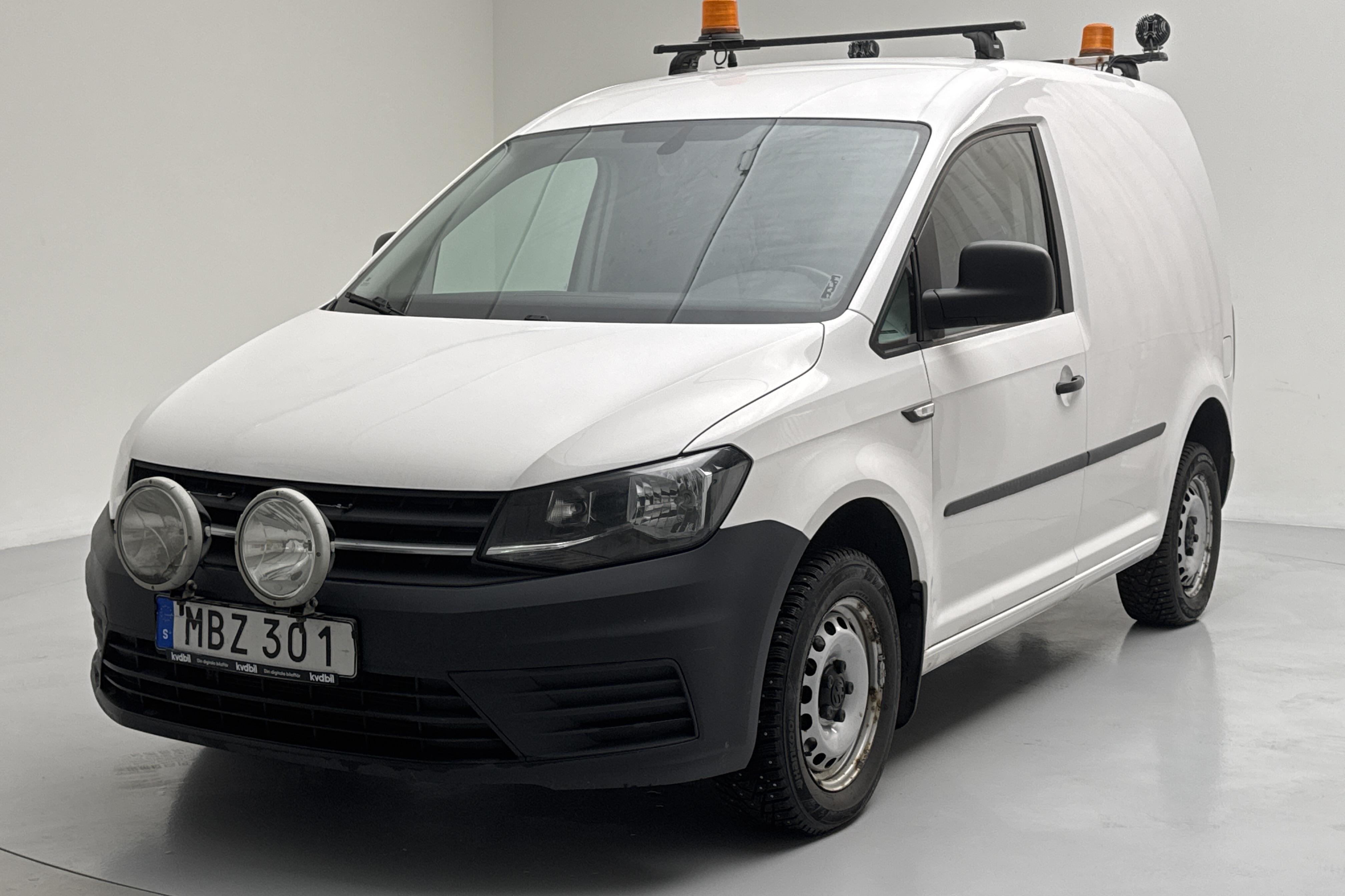 VW Caddy 2.0 TDI Skåp 4MOTION (122hk) - 13 208 mil - Manuell - vit - 2016