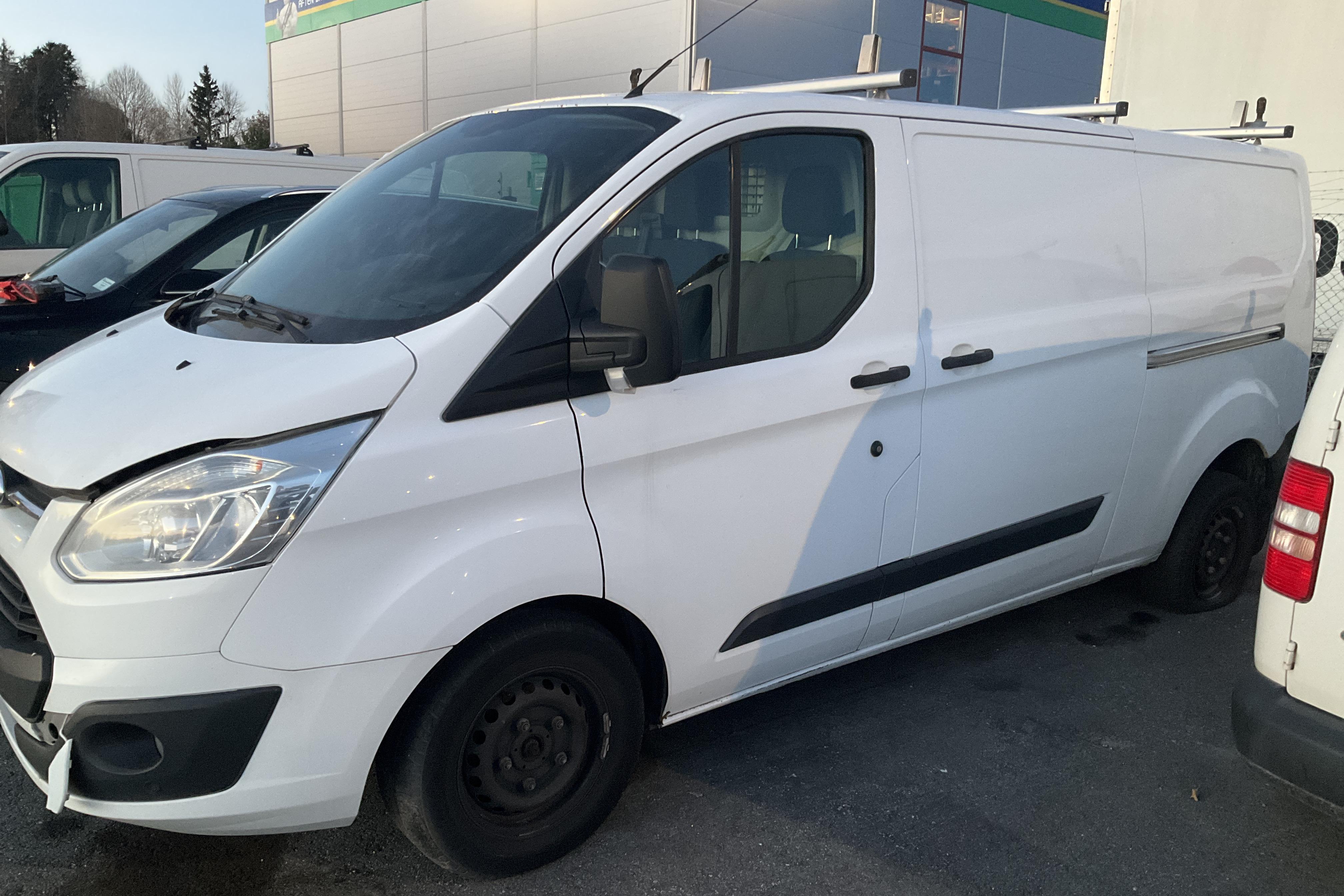 Ford Transit Custom 290 (130hk) - 210 050 km - Manualna - biały - 2016