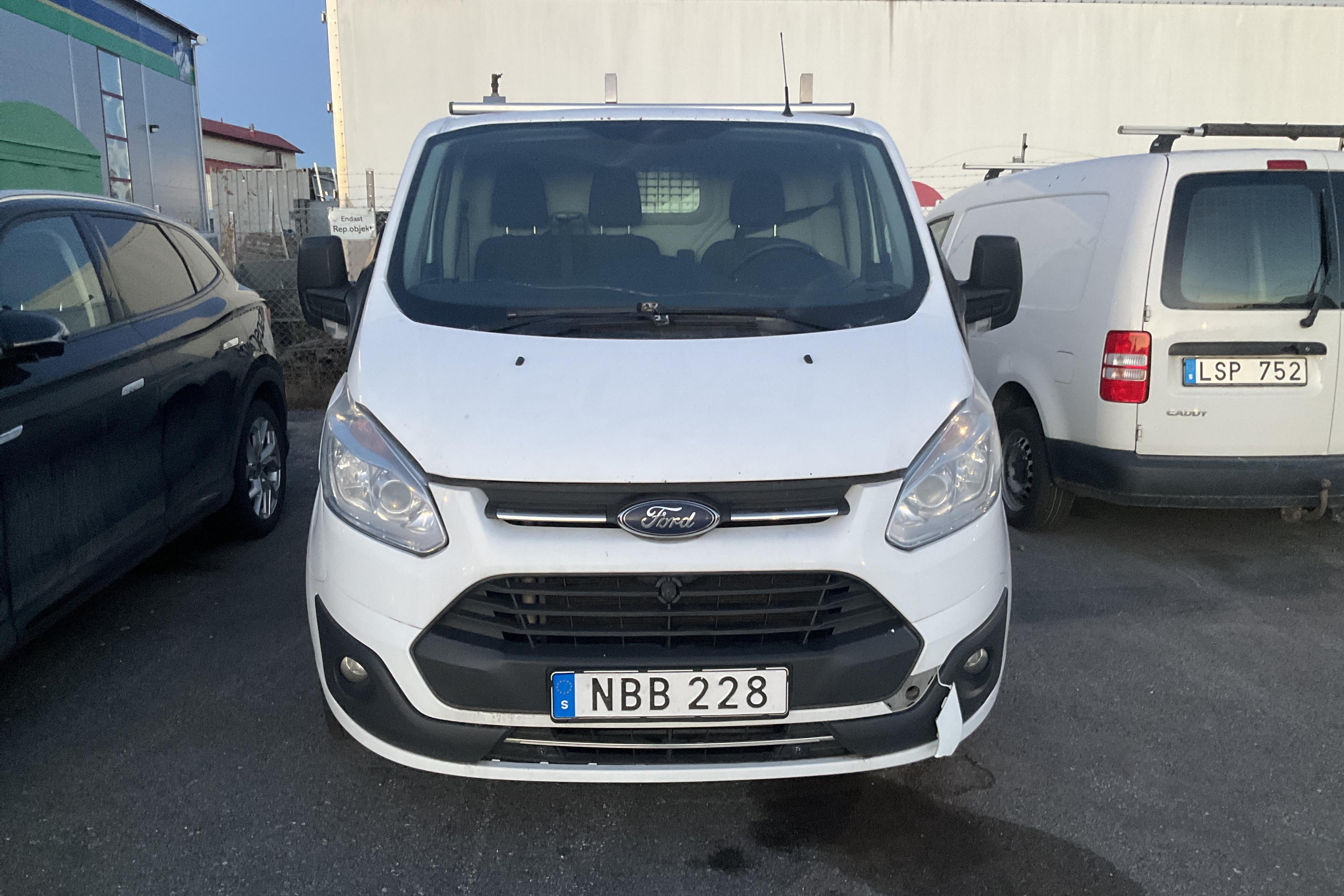 Ford Transit Custom 290 (130hk) - 210 050 km - Manualna - biały - 2016