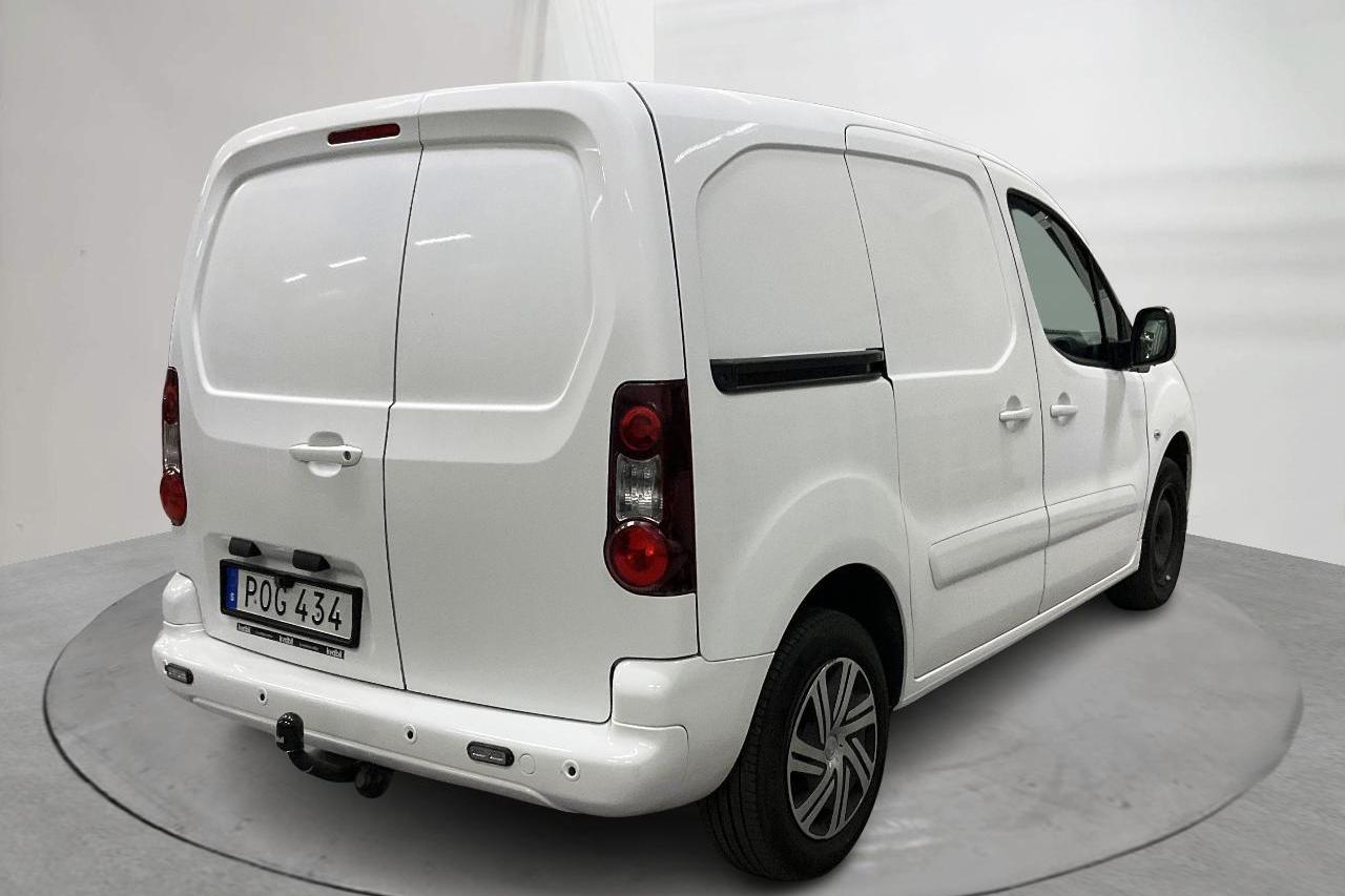 Citroen Berlingo 1.6 BlueHDi Skåp (100hk) - 19 395 mil - Automat - vit - 2016