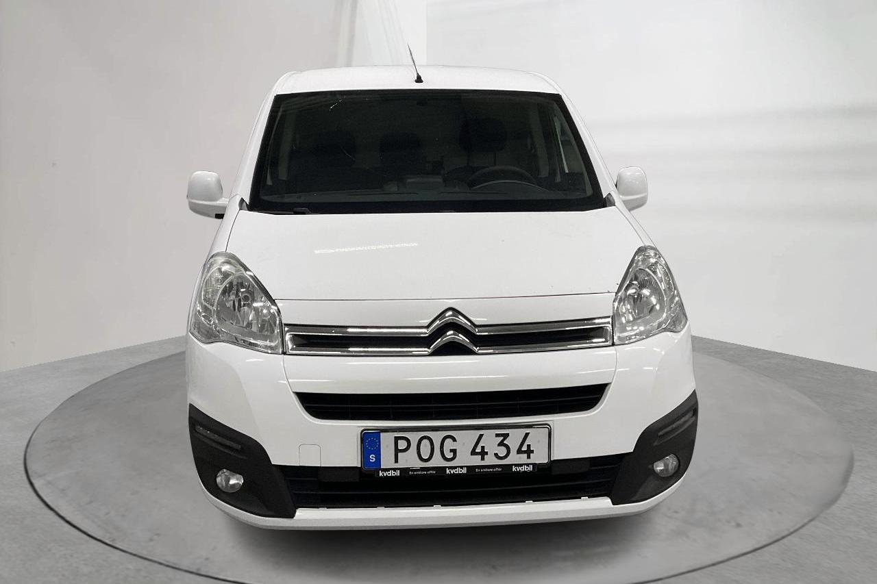 Citroen Berlingo 1.6 BlueHDi Skåp (100hk) - 19 395 mil - Automat - vit - 2016