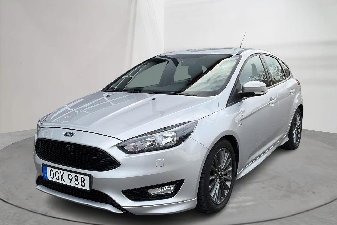 Ford Focus 1.5 TDCi 5dr (120hk) - 54 290 km - Automatyczna - szary - 2017