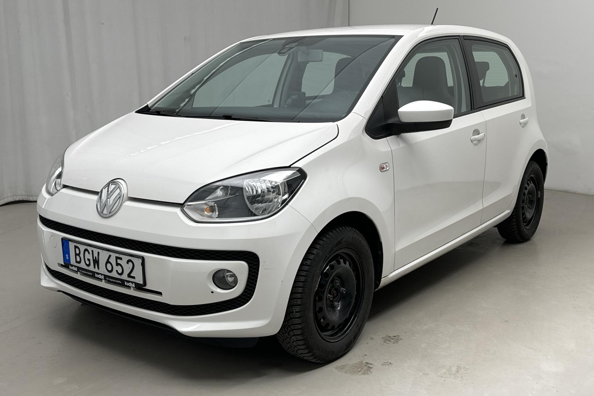 VW up! 1.0 5dr (75hk) - 3 640 mil - Manuell - vit - 2014