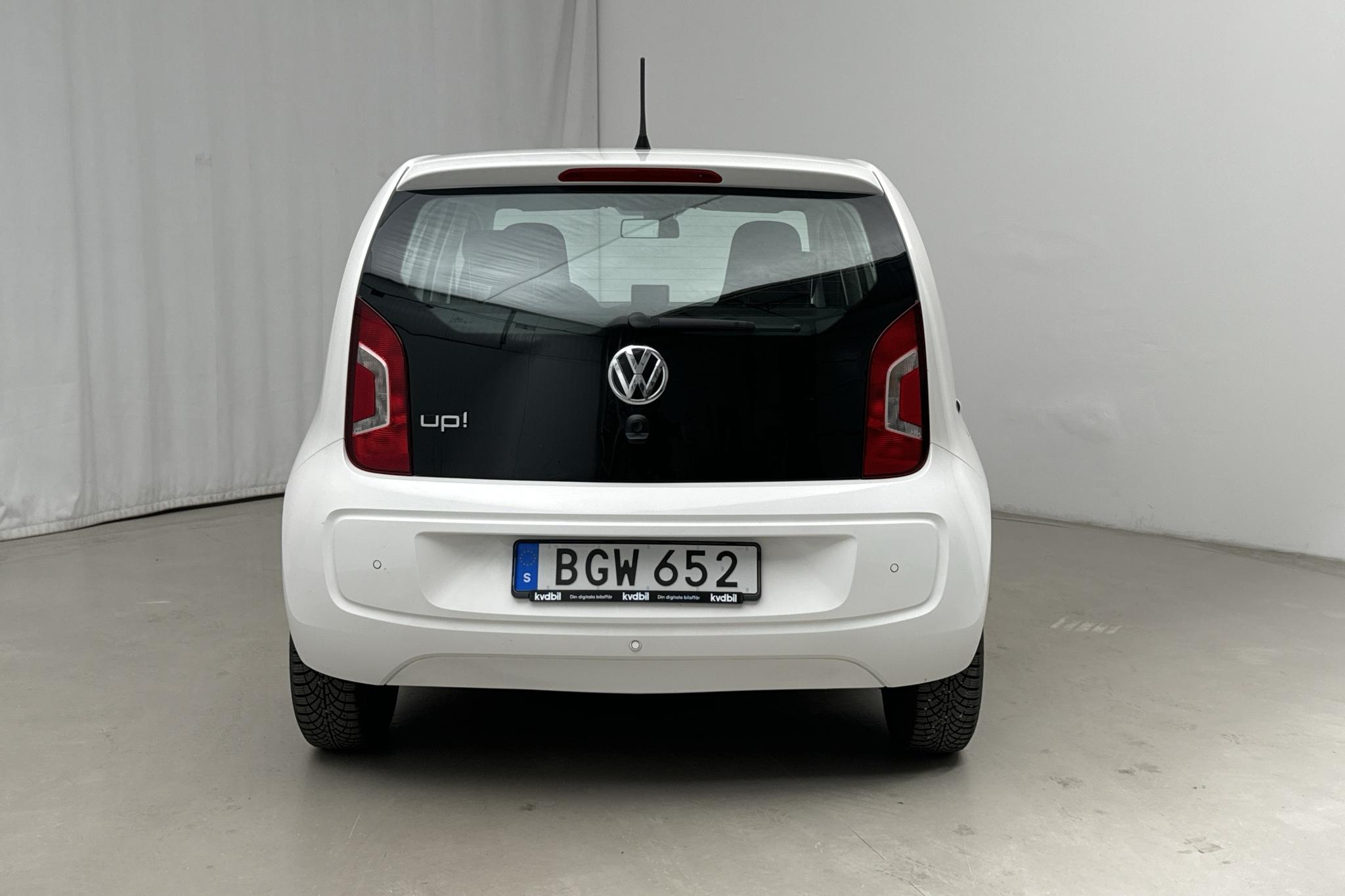 VW up! 1.0 5dr (75hk) - 3 640 mil - Manuell - vit - 2014